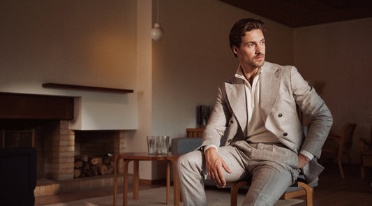 La chemise en lin pour homme selon Frédéric Costa