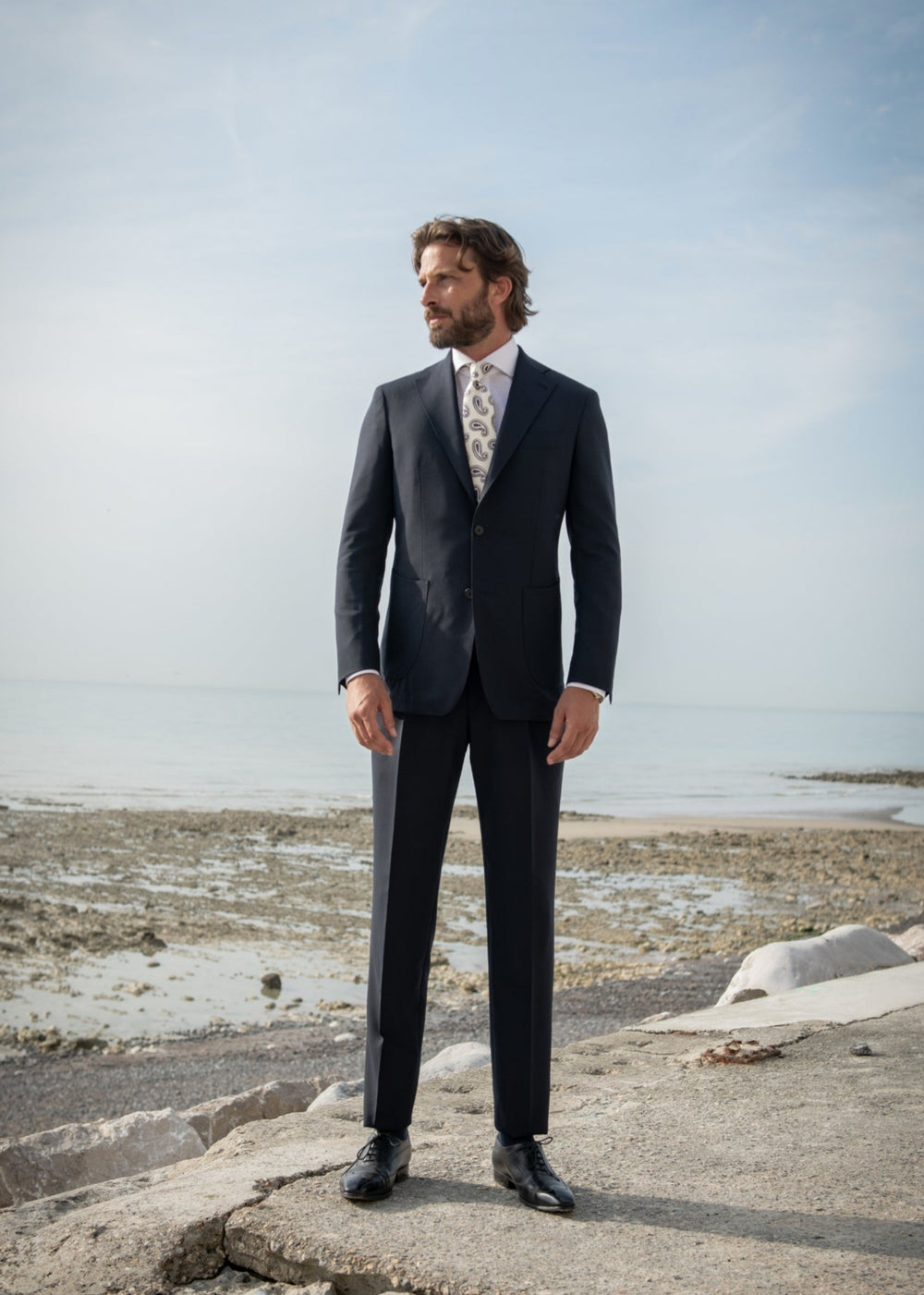 Pantalon ALTAMURA marine