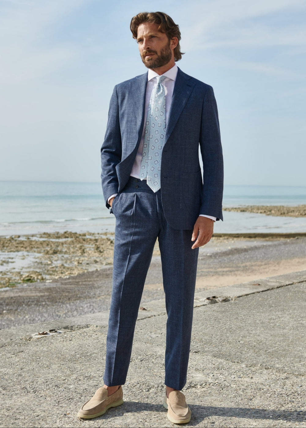 Pantalon NOCI bleu