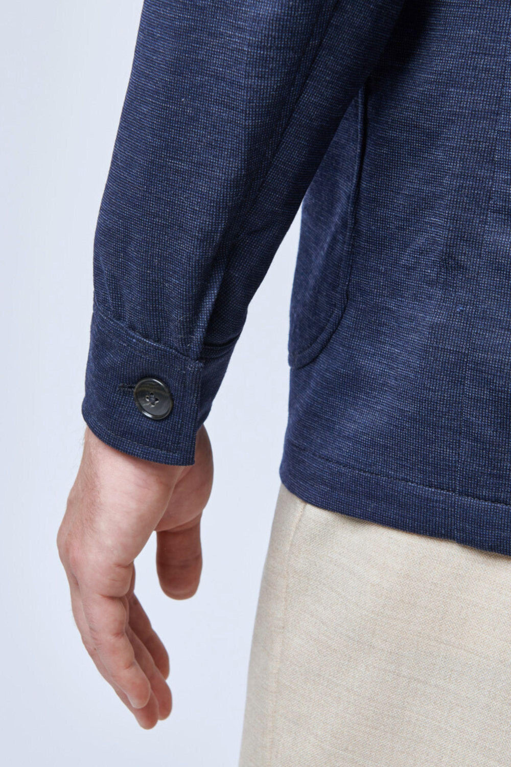 Work jacket Loris - été jersey bleu