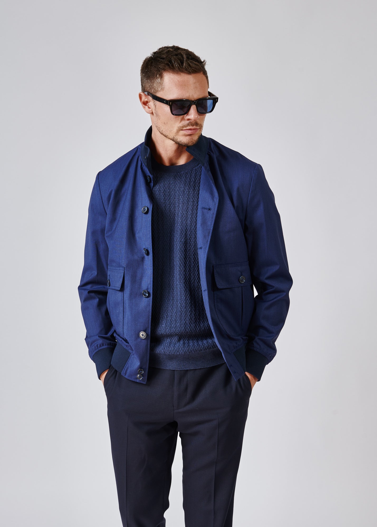 Brandit Seigneur Canterbury Hommes Veste Bomber Anglais Classique Design Man
