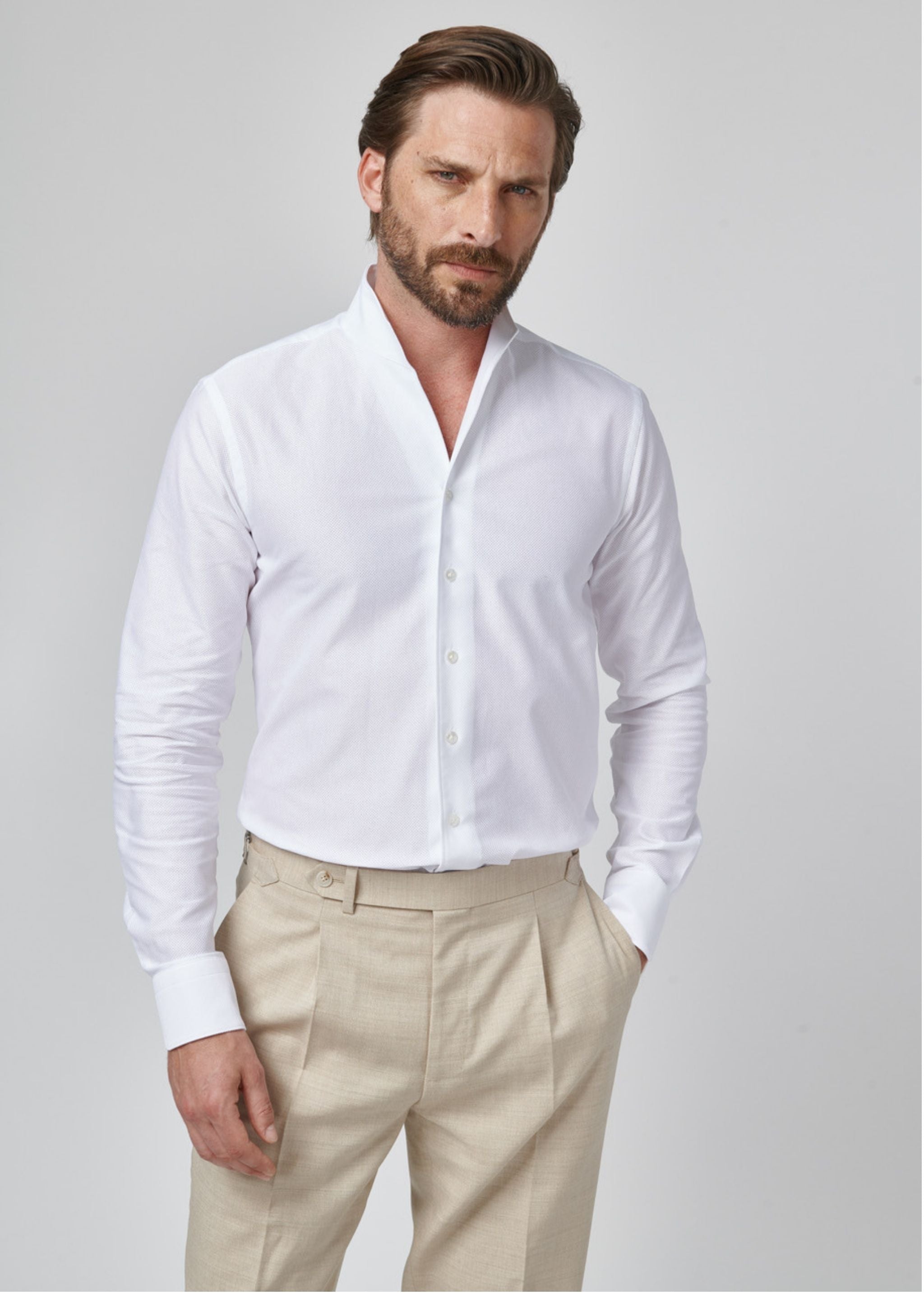 Chemise Sashi BWT Alpine F1 Team 2024 Blanc Homme | France