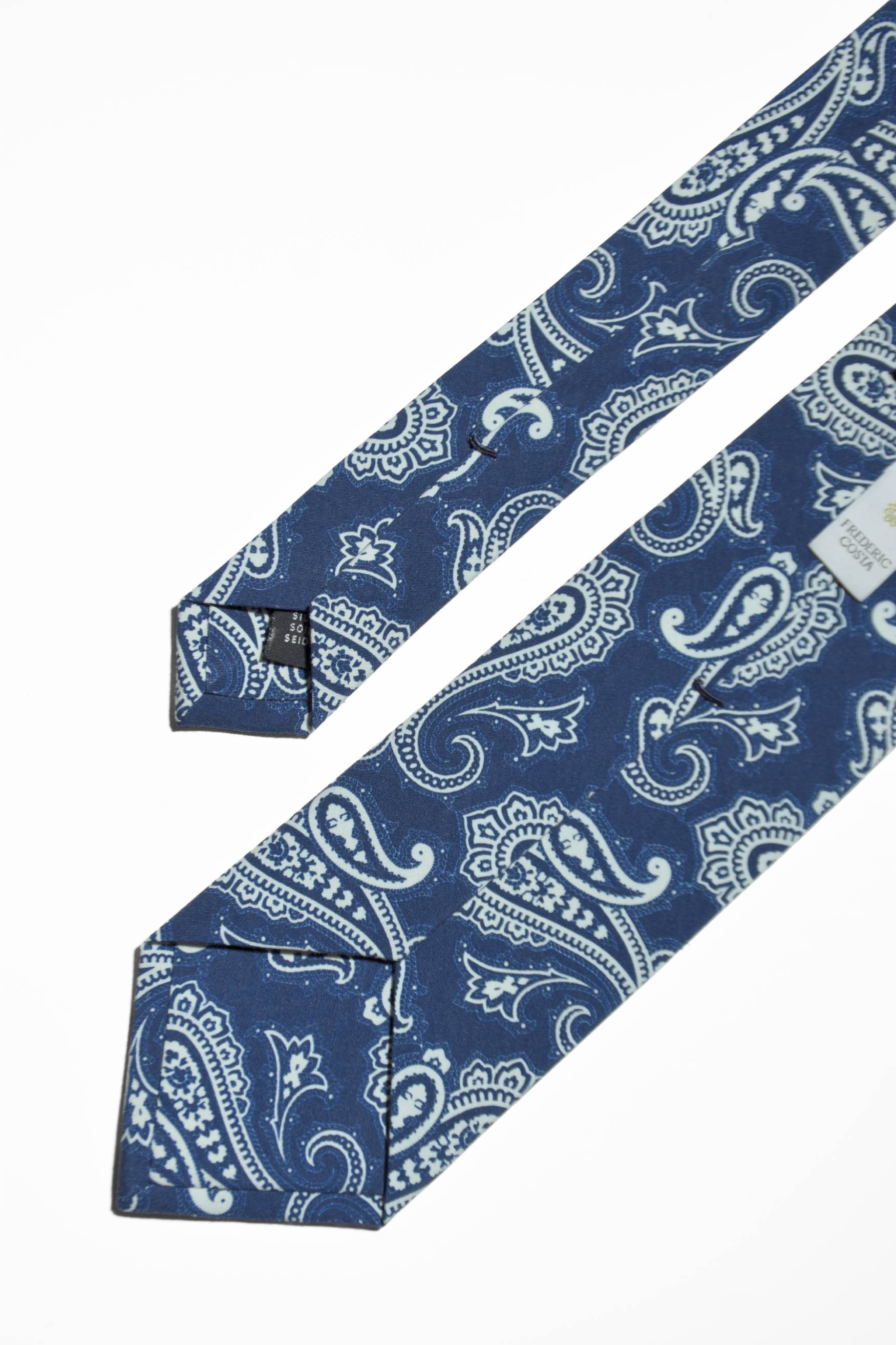 CRAVATE MAZZOLE NAVY - SS25-CRAMAZ-NATU