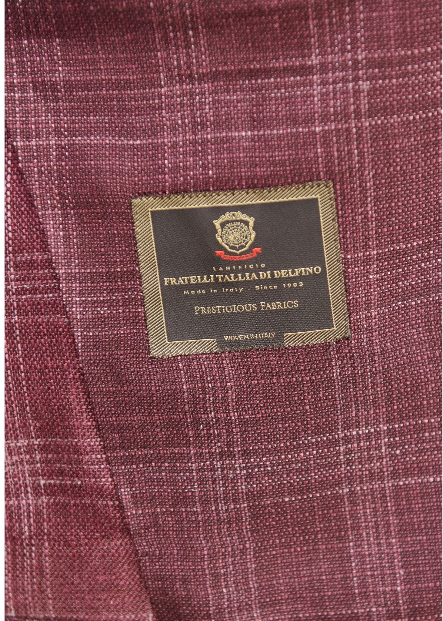 Veste PRATO aubergine