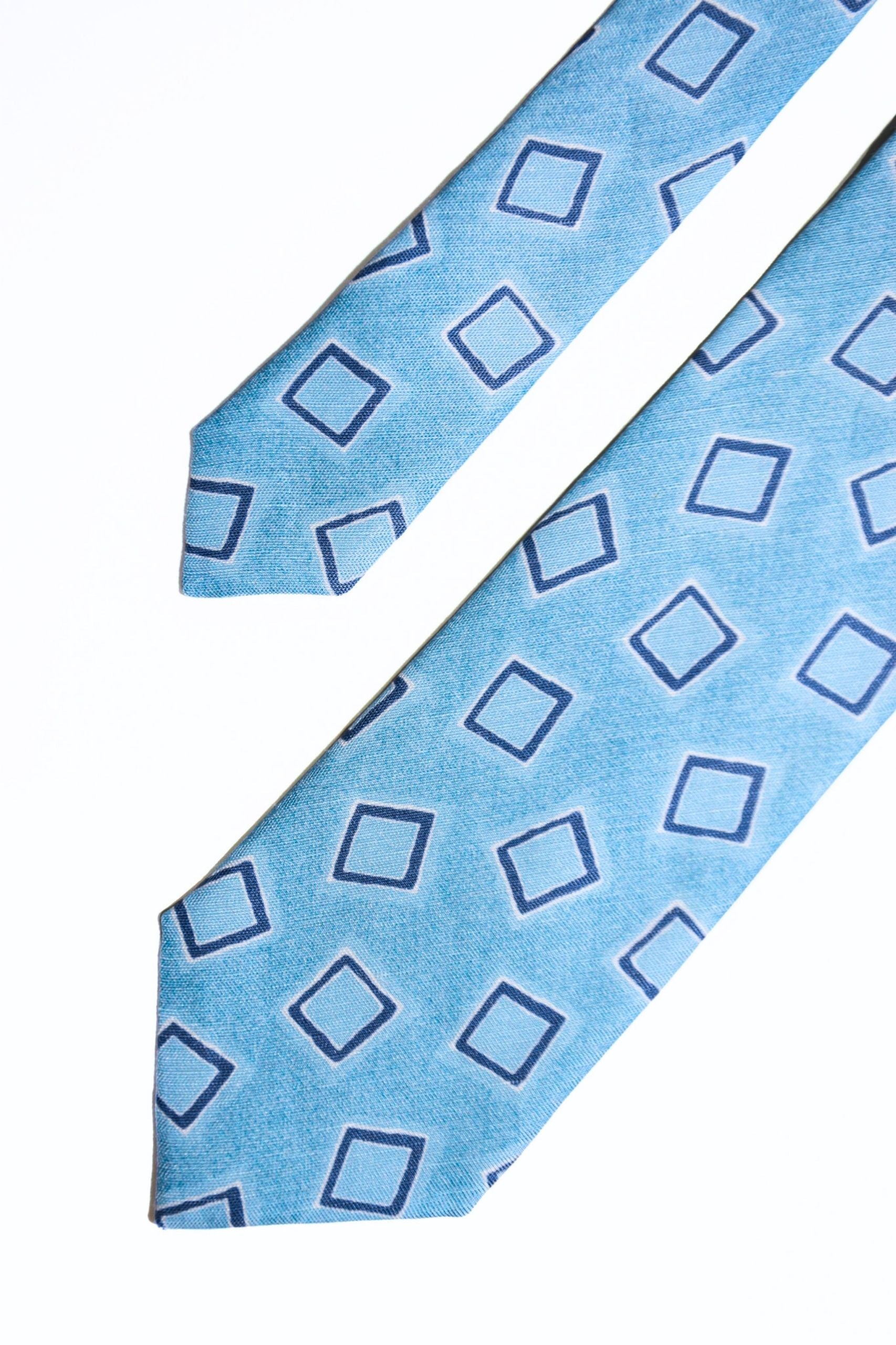 CRAVATE FERRANO BLEU CIEL- SS25-CRAFER-BL