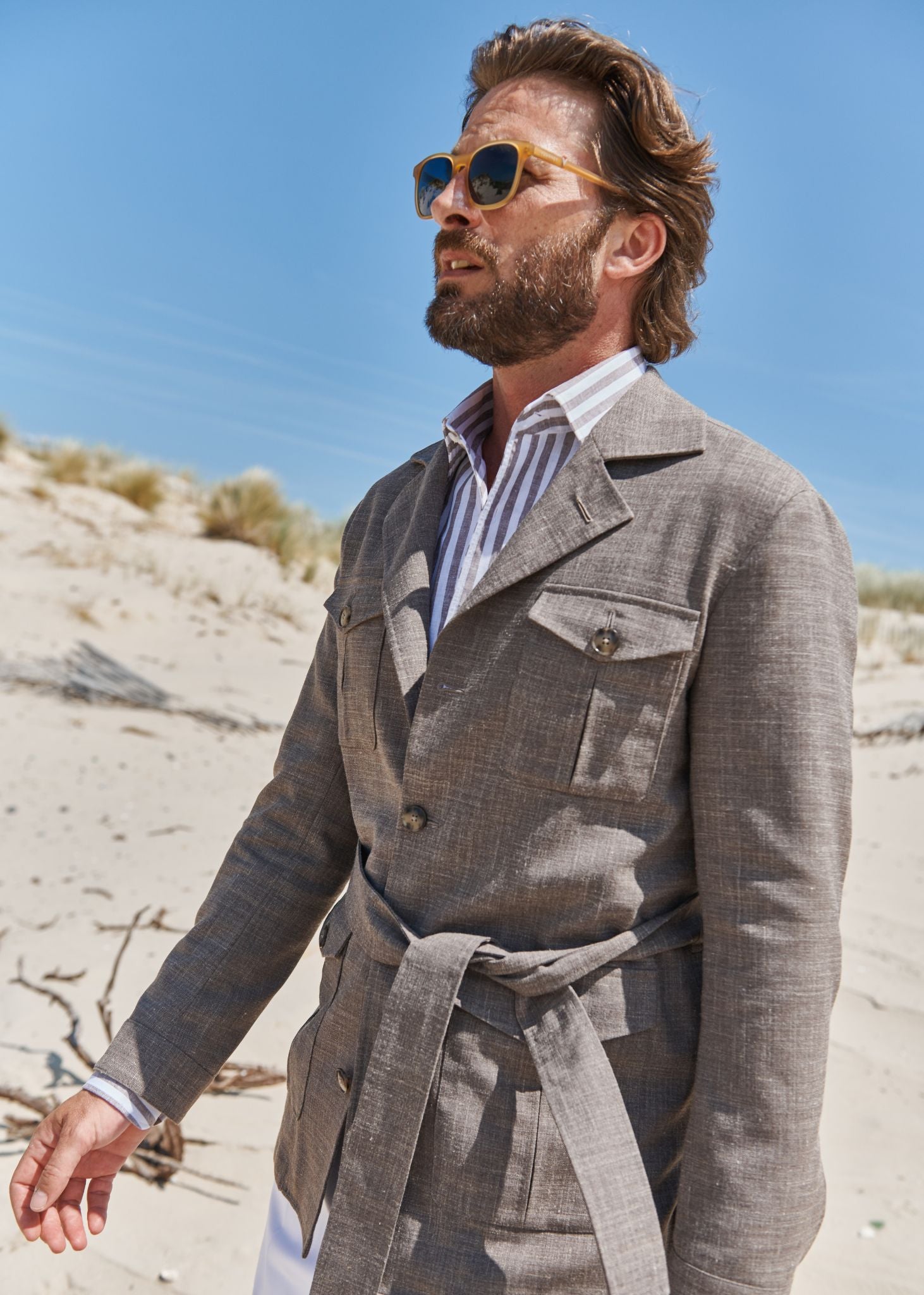 Saharienne Erice marron