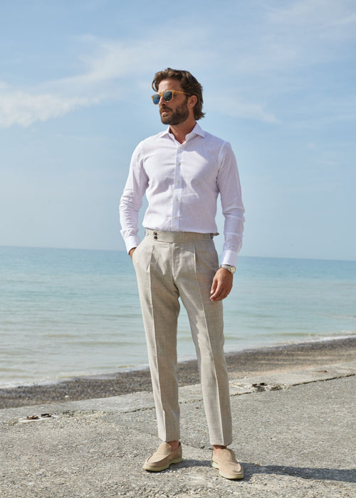 Pantalon NOCI beige - SS25-PANNOC-BE