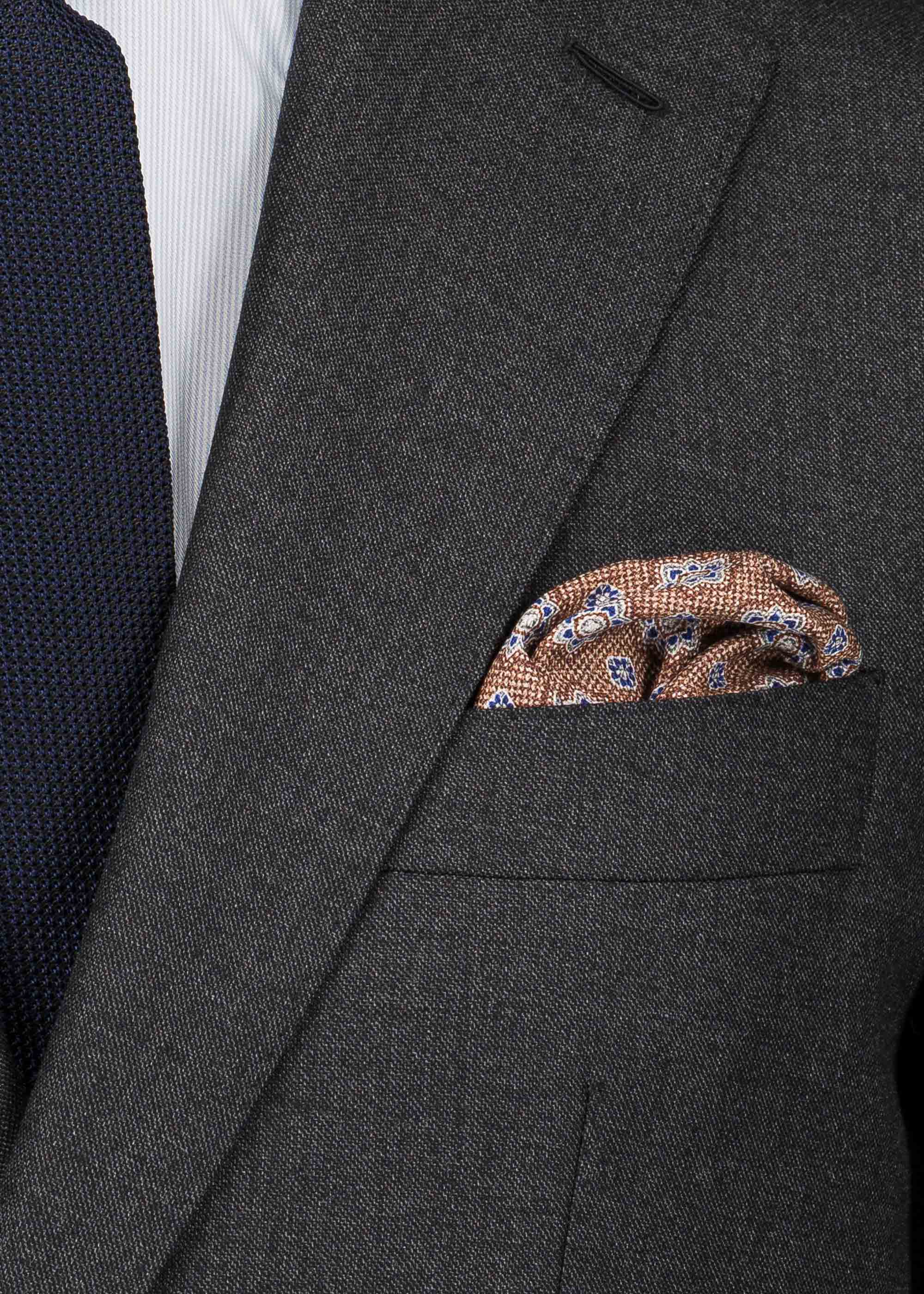 Marta Pocket Square - PO03SI-BGM012