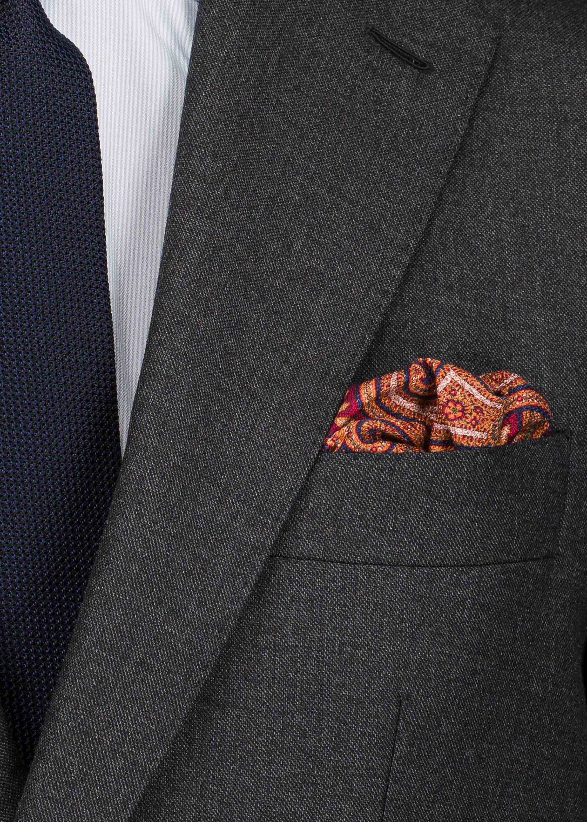 Giacomo Pocket Square - PO06SI-BDM028