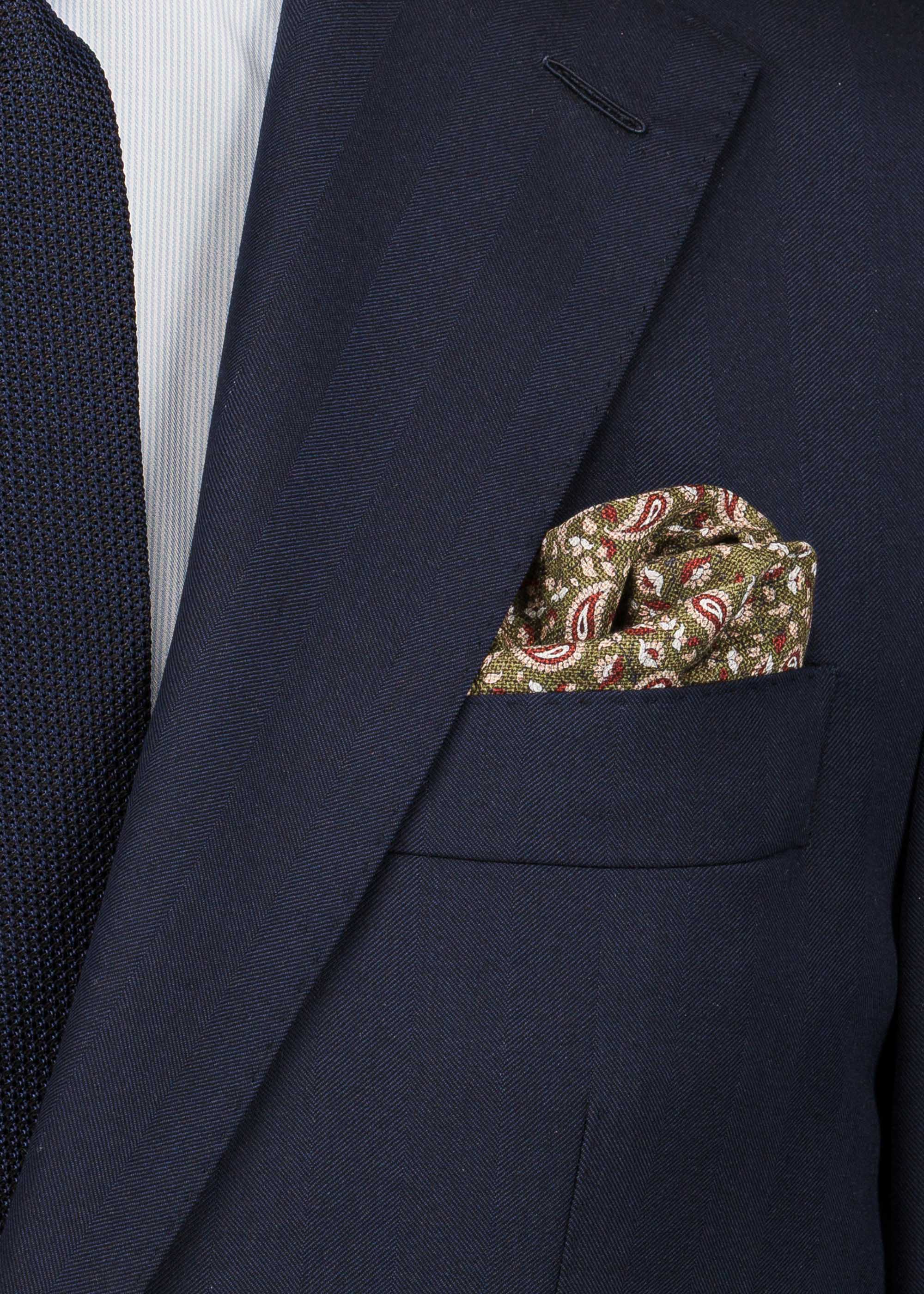 Valerio Pocket Square - PO04SI-VTM016