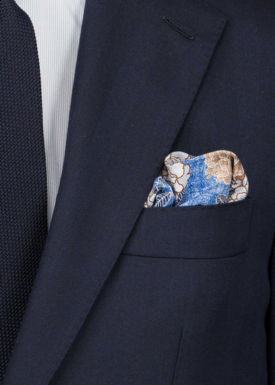 Bianca Pocket Square - PO07SI-BEM032
