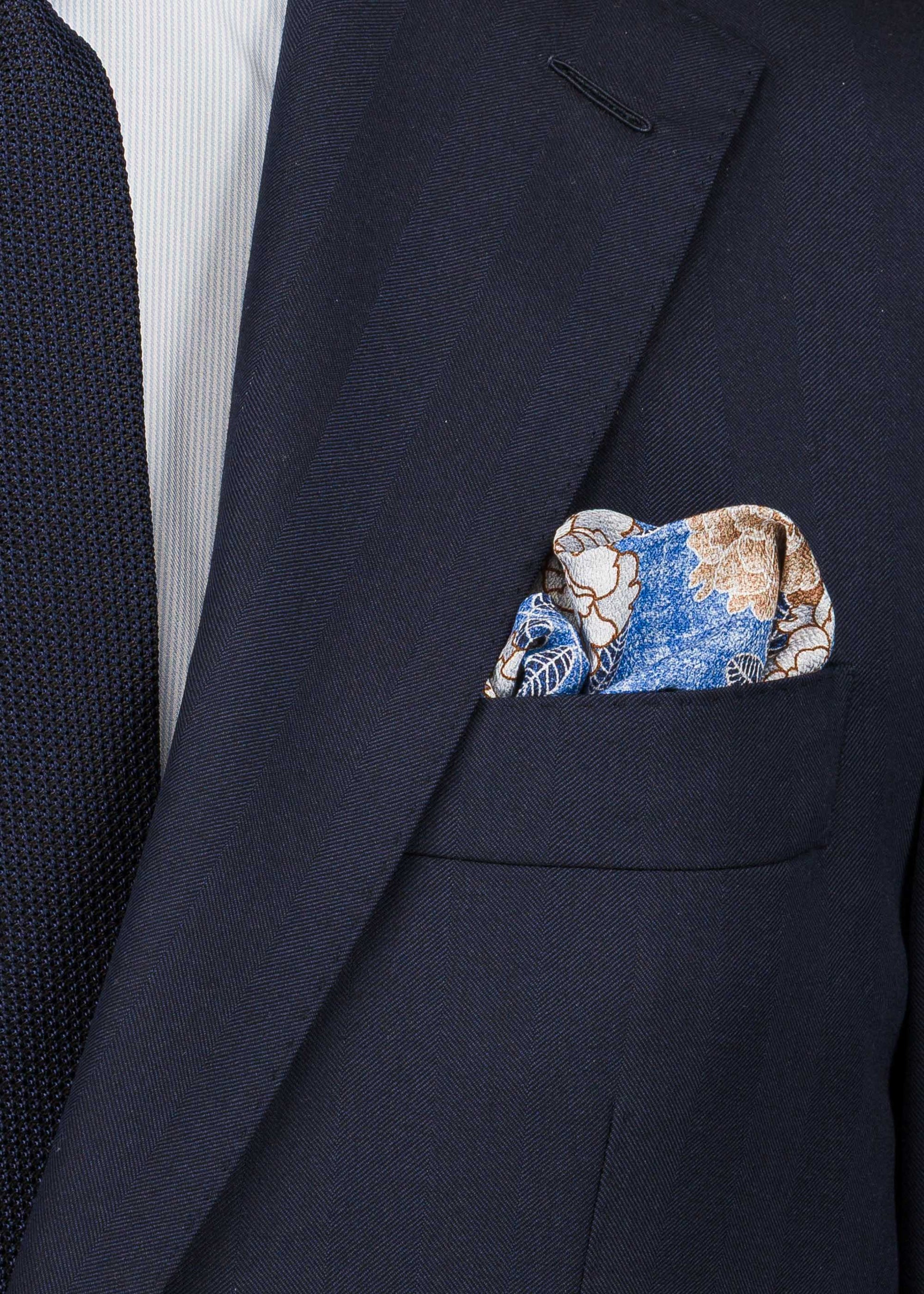 Pochette De Costume Bianca - PO07SI-BEM032