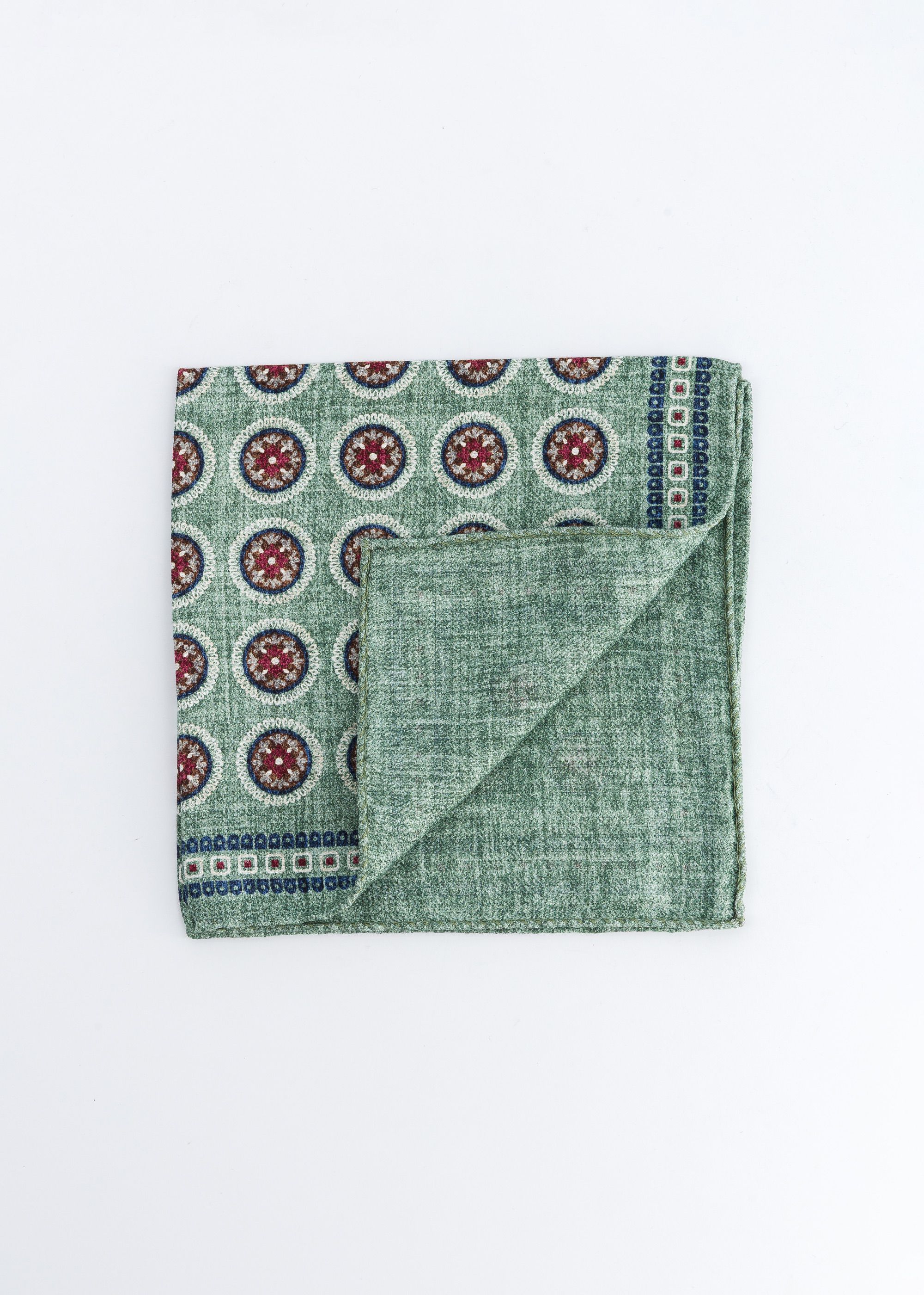 Vincenzo Pocket Square - PO08SI-VTM035