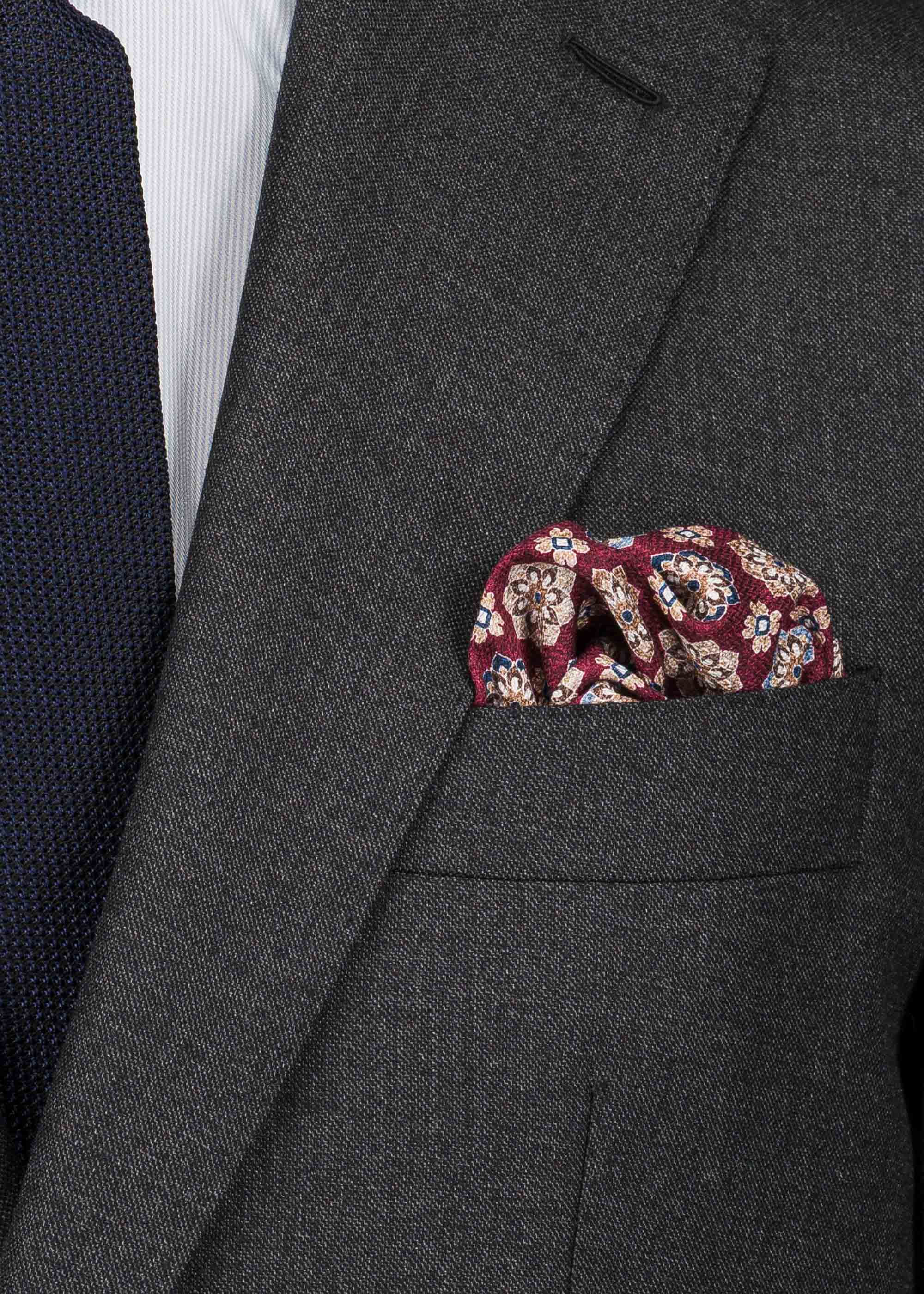 Asia Pocket Square - PO10SI-BDM044