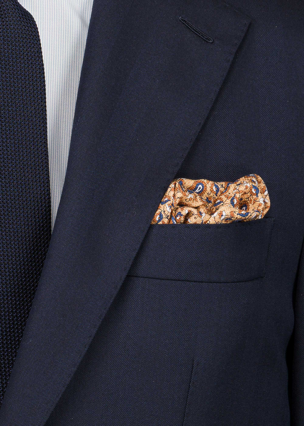 Valerio Pocket Square - PO04SI-JAM019