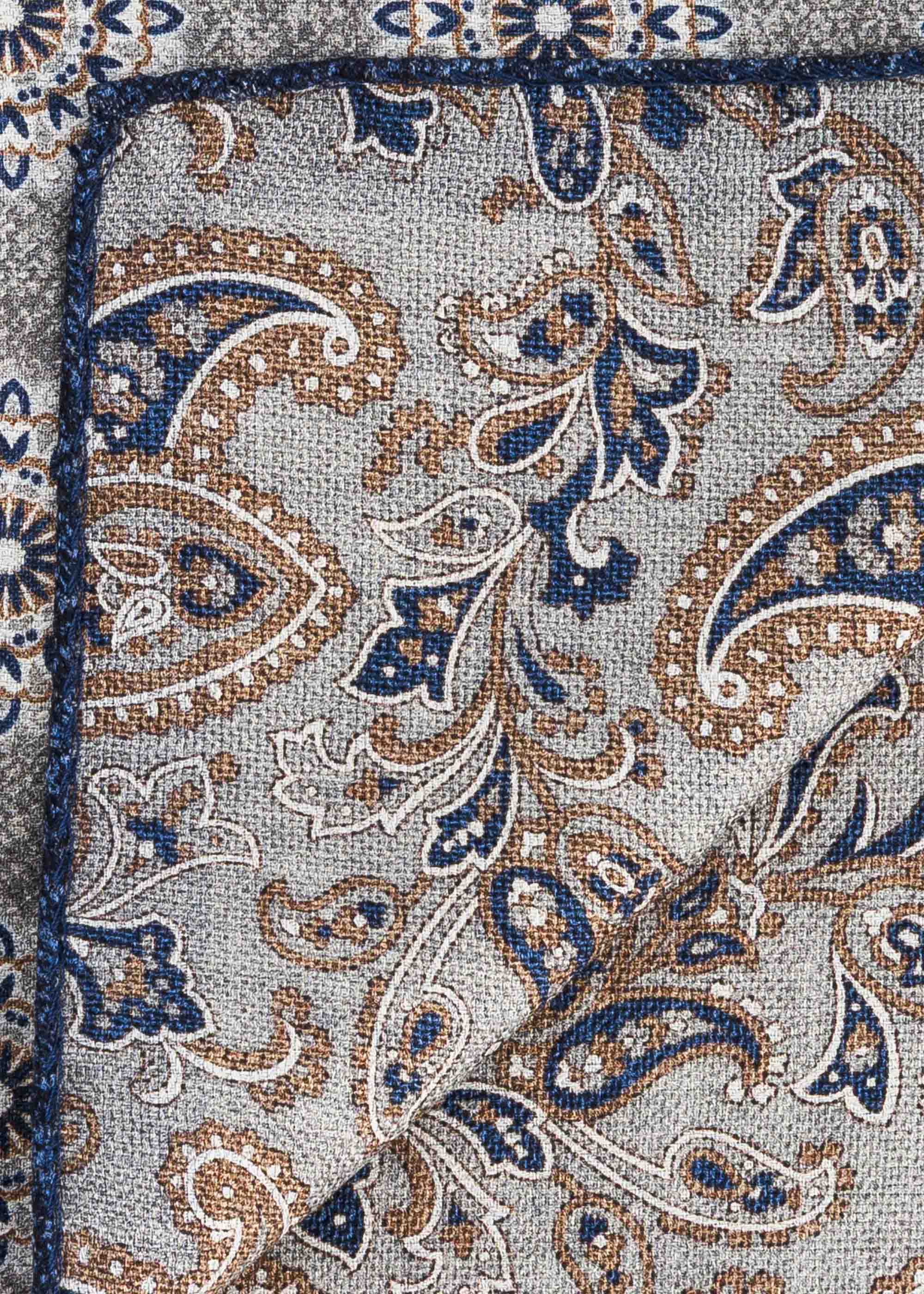 Adele Pocket Square - PO12SI-GRM049