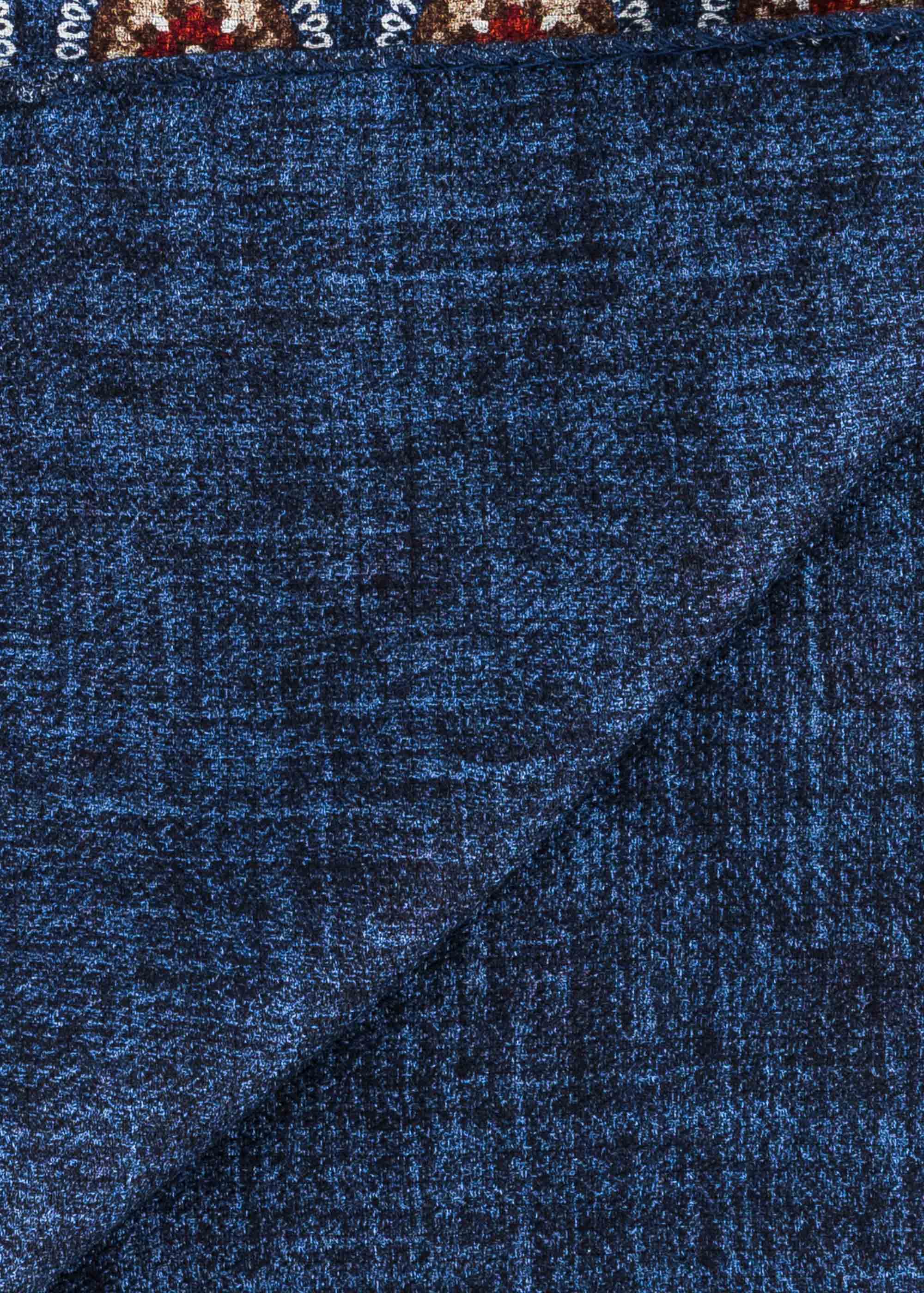 Vincenzo Pocket Square - PO08SI-BEM036