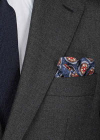 Vincenzo Pocket Square - PO08SI-BEM036