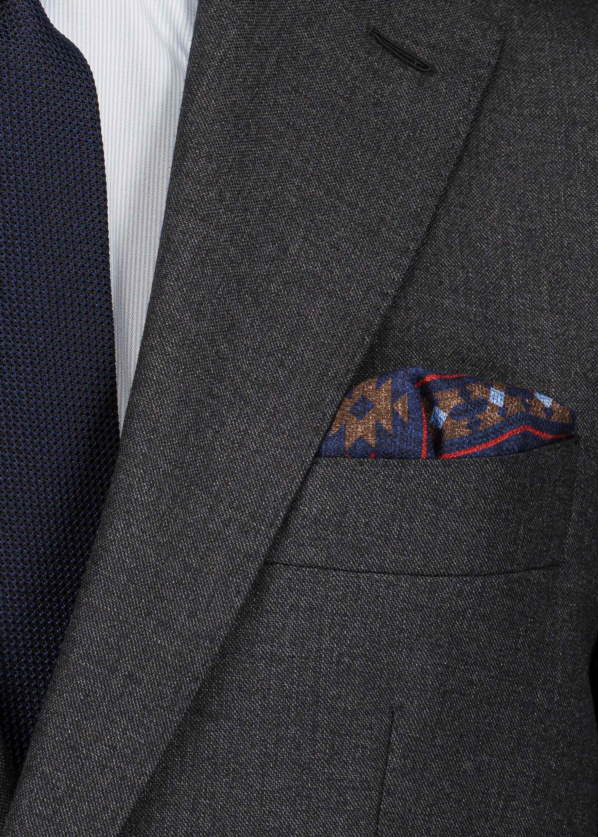 Georges Suit Pocket Square - POCGEO-BLTU