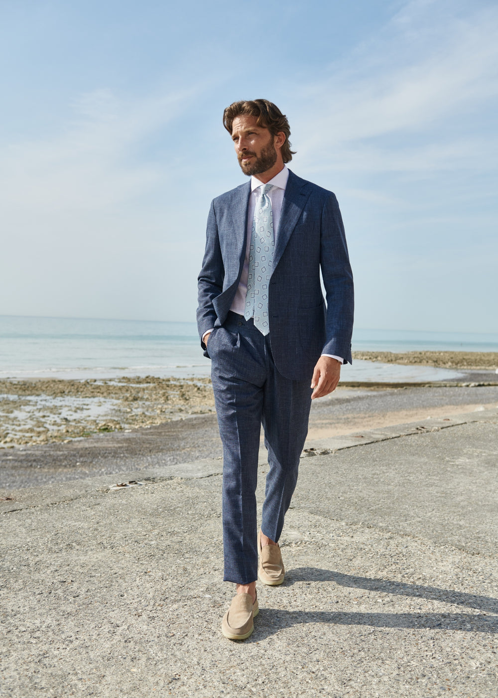 Pantalon NOCI bleu