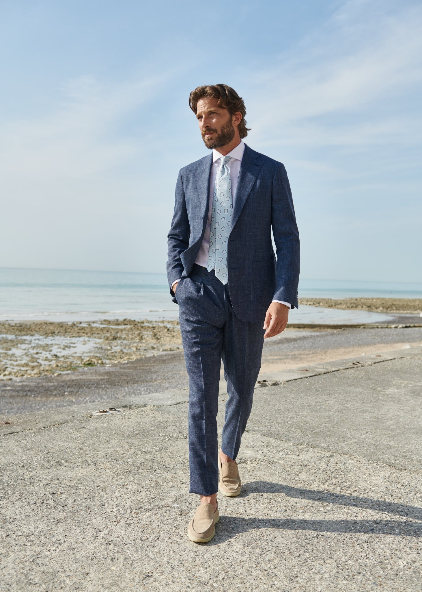 Pantalon NOCI bleu