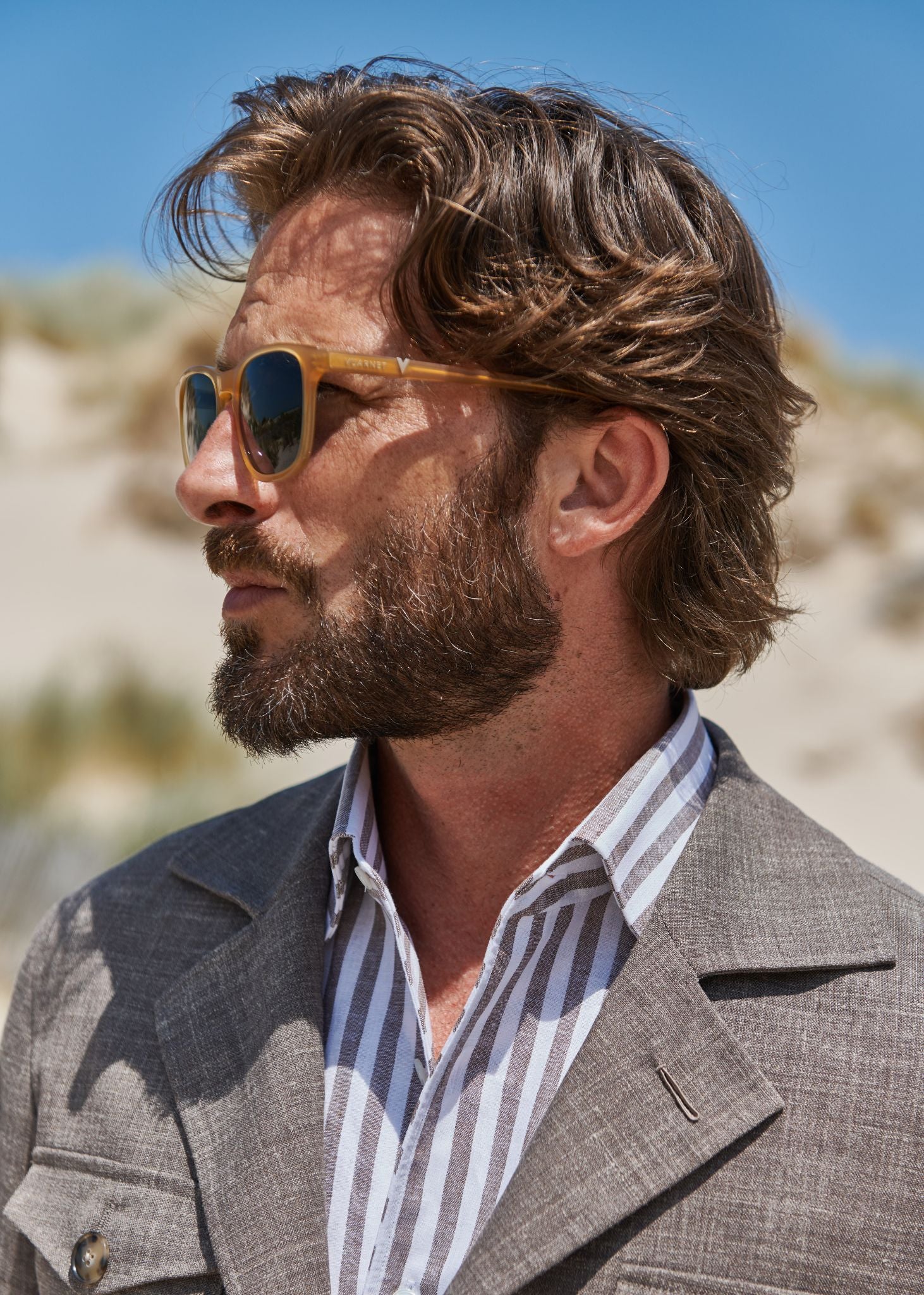 Saharienne Erice marron - SS25-SAHERI-MA