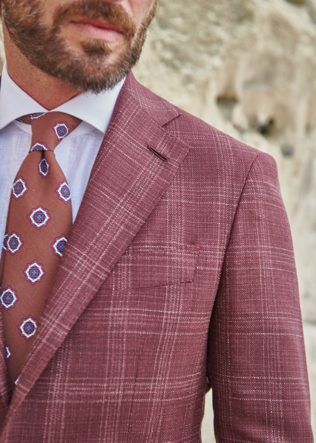 Veste PRATO aubergine