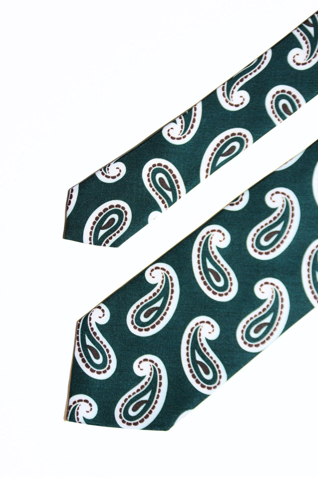 GREEN POPPI TIE