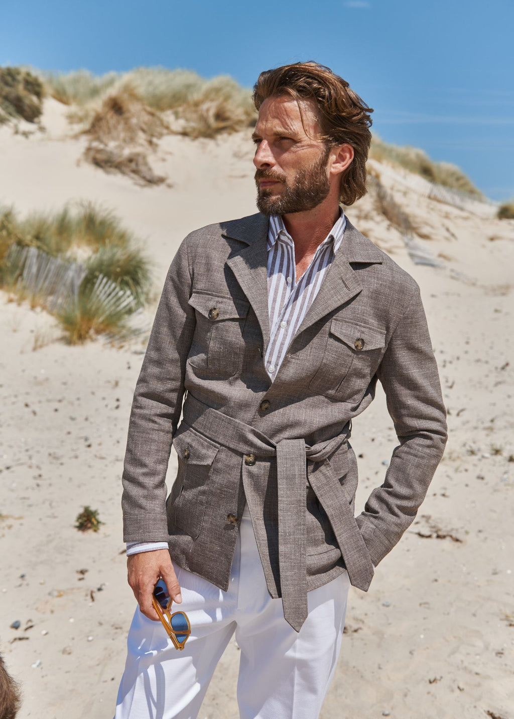 Saharienne Erice marron