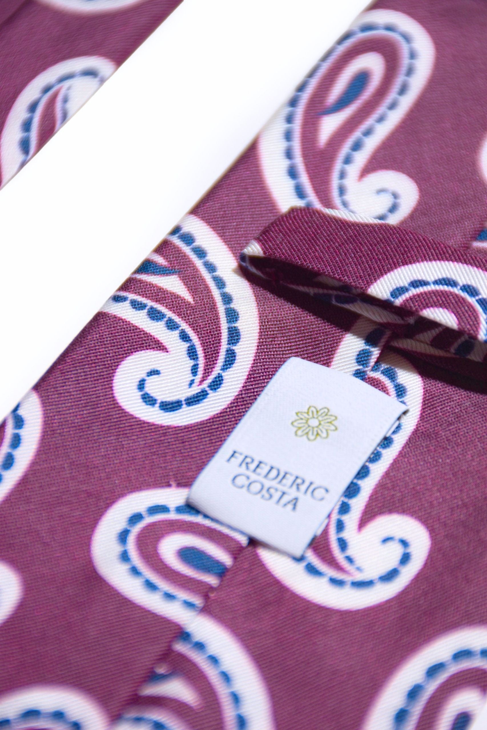 CRAVATE POPPI BORDEAUX - SS25-CRAPOP-BO