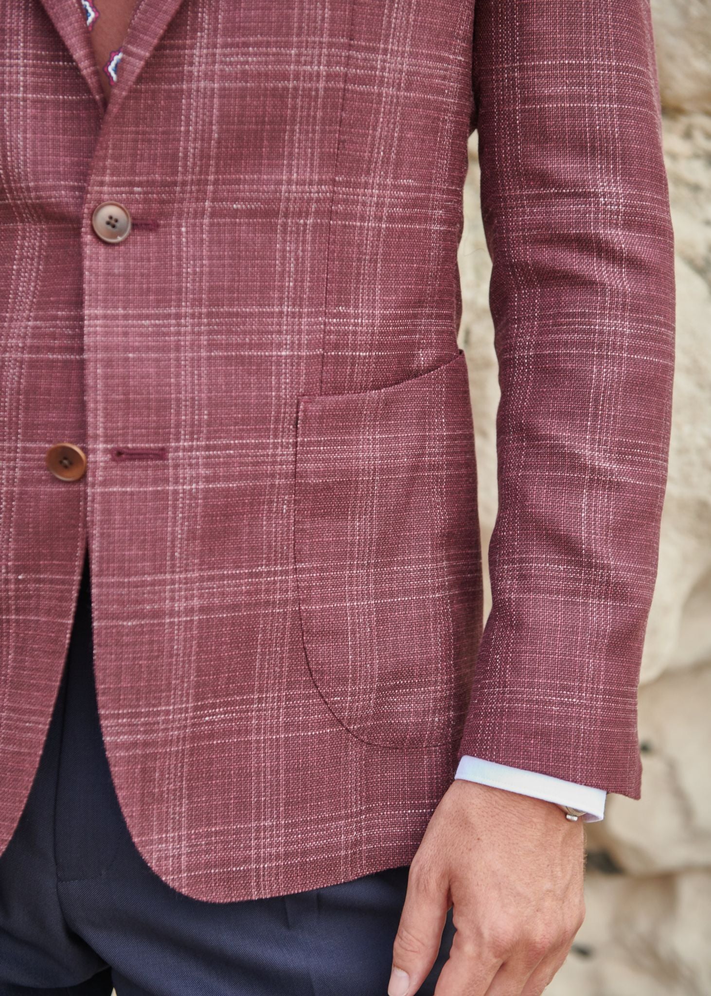 Veste PRATO aubergine