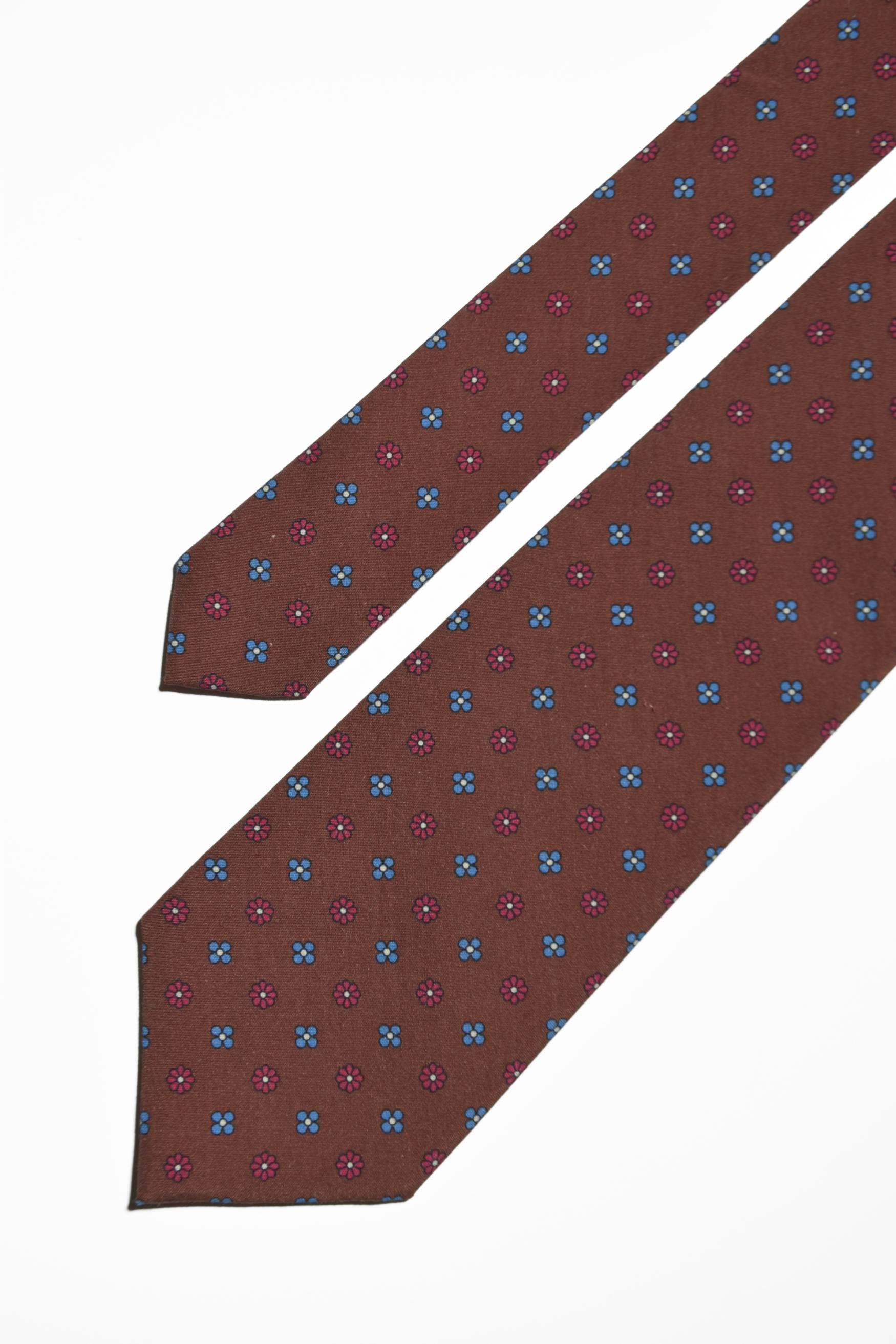 CRAVATE FIESOLE MARRON - SS25-CRAFIE-MATU