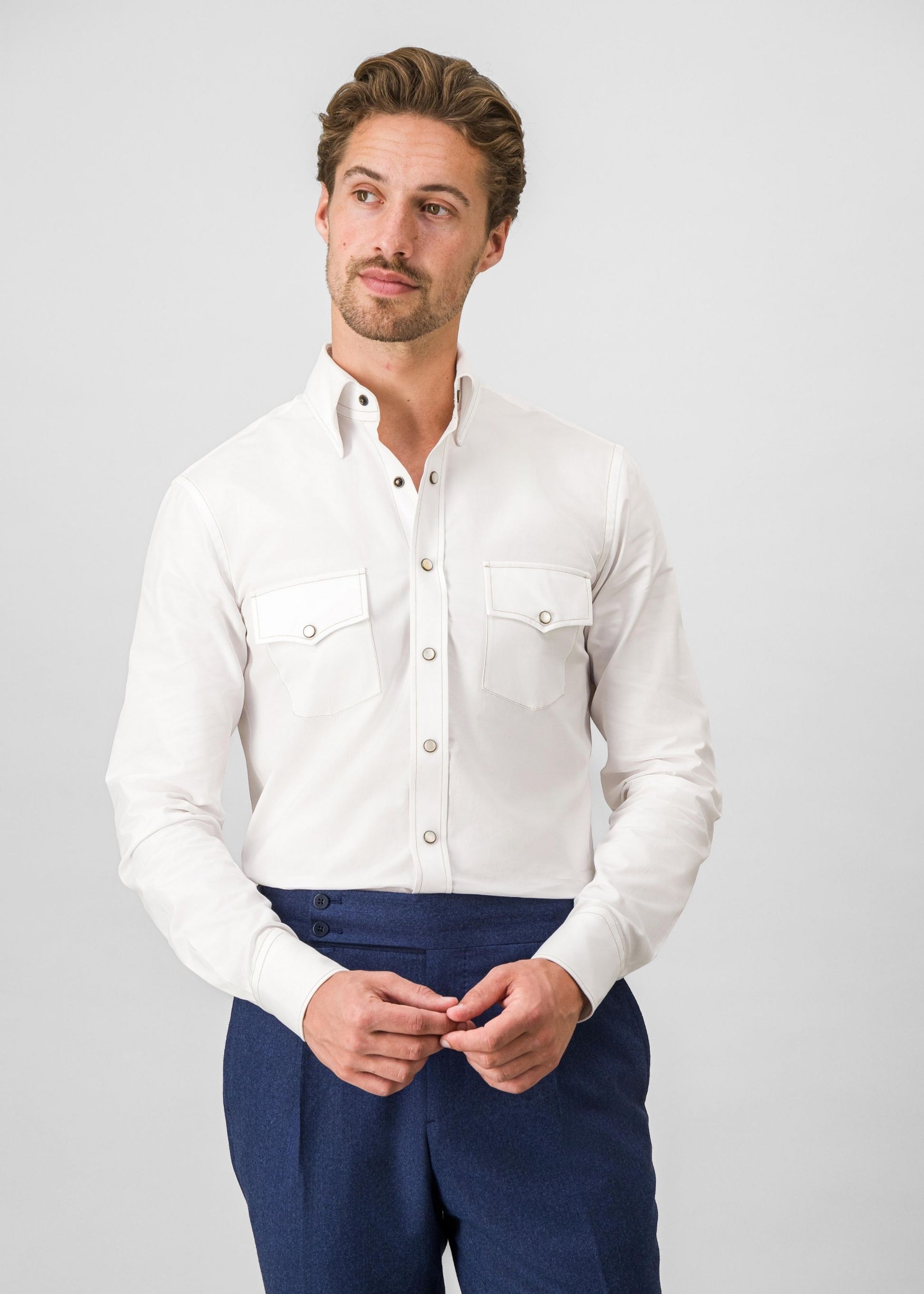 Chemise Andrea - CSLETW-BLU007