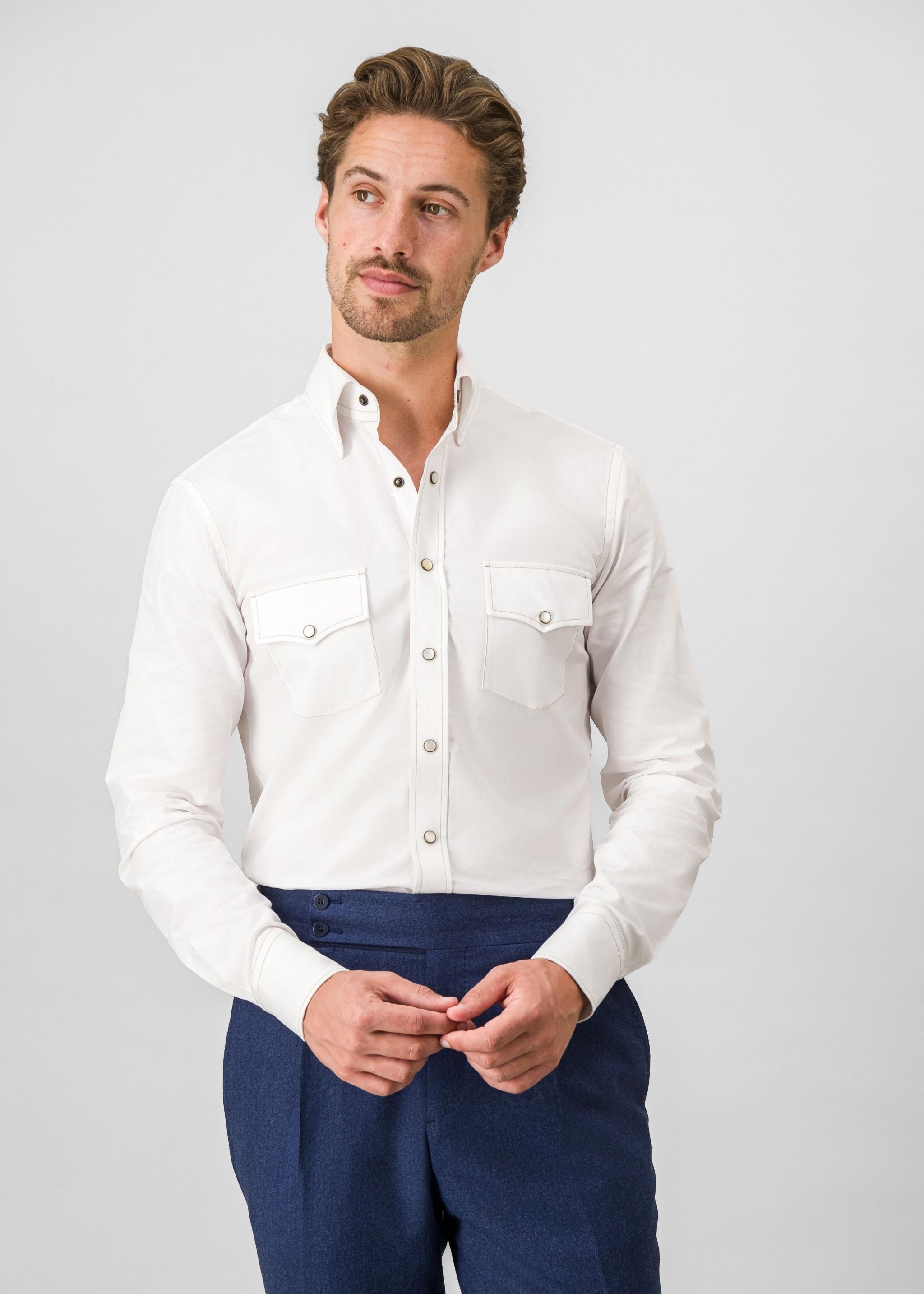 Chemise Andrea - CSLETW-BLU007