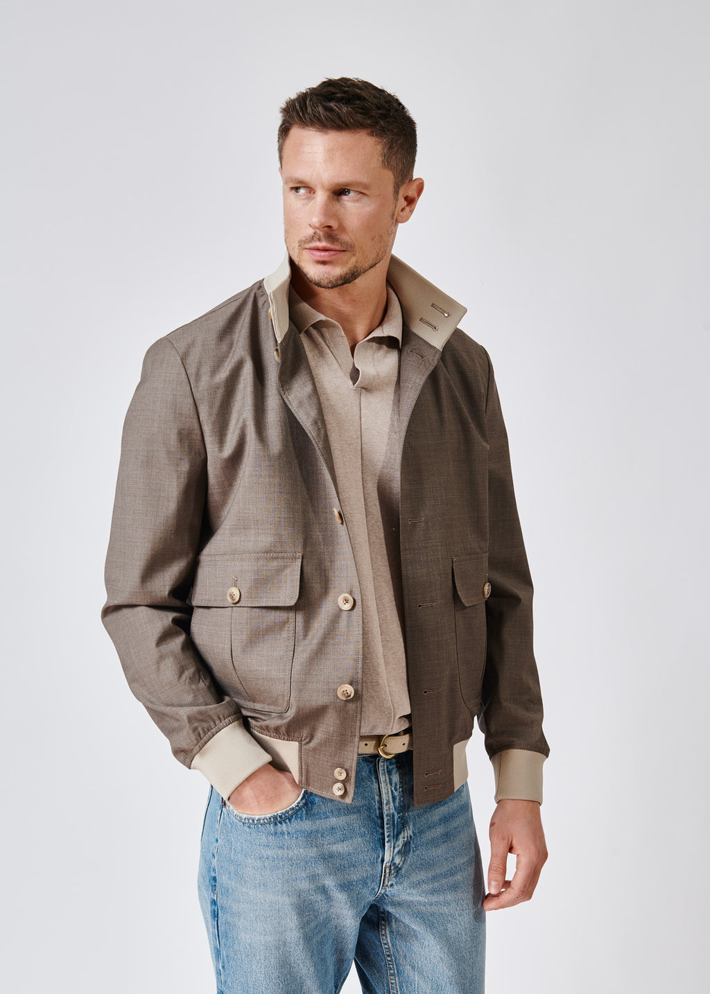 Bombers Dario marron - FW-BOMDAR-MA