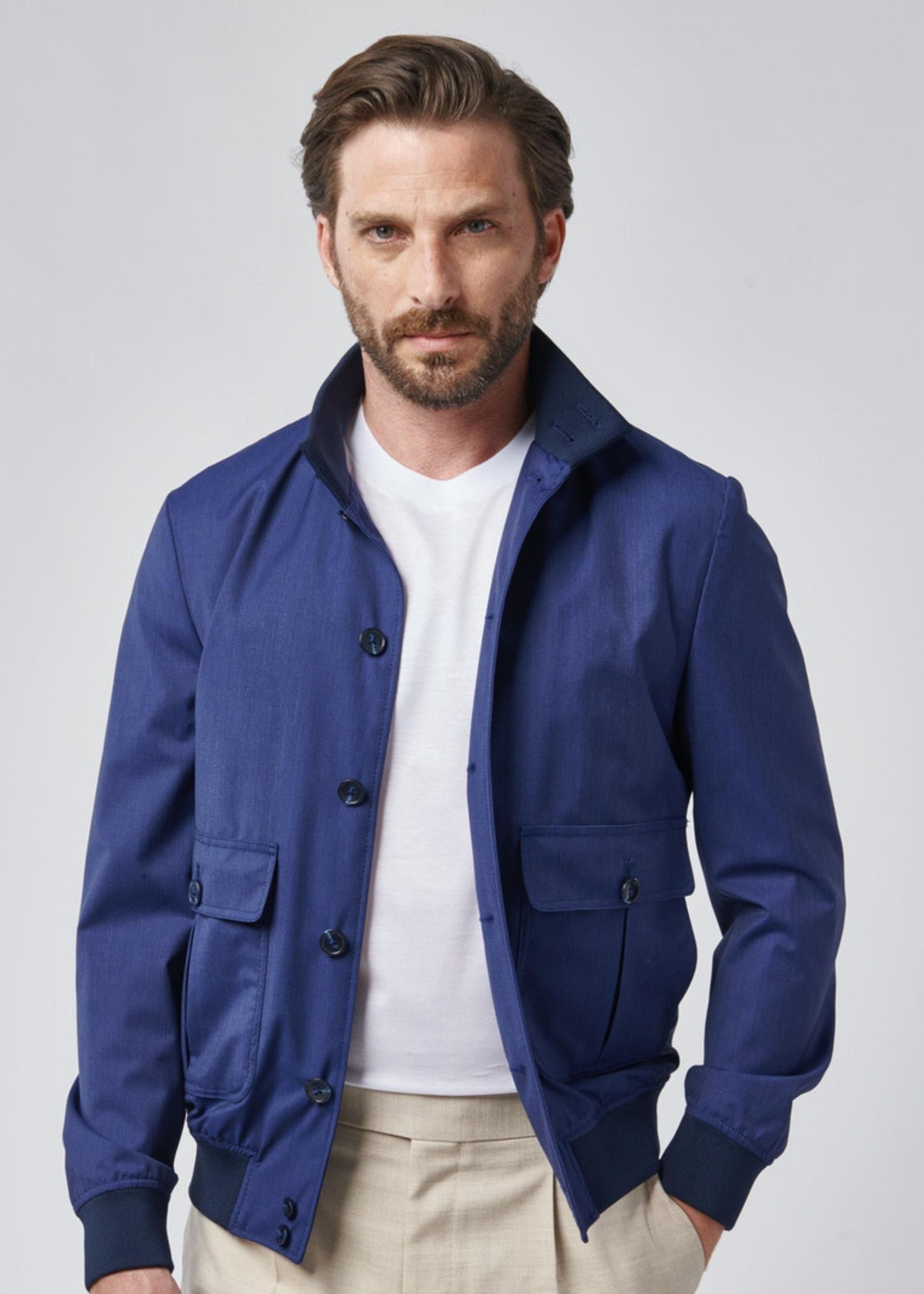 PLT Veste Bomber Bleu À Slogan Worldwide | Manteaux Et Vestes | PLT FR PLT Veste Bomber Bleu À Slogan Worldwide | Manteaux Et Vestes | PLT FR