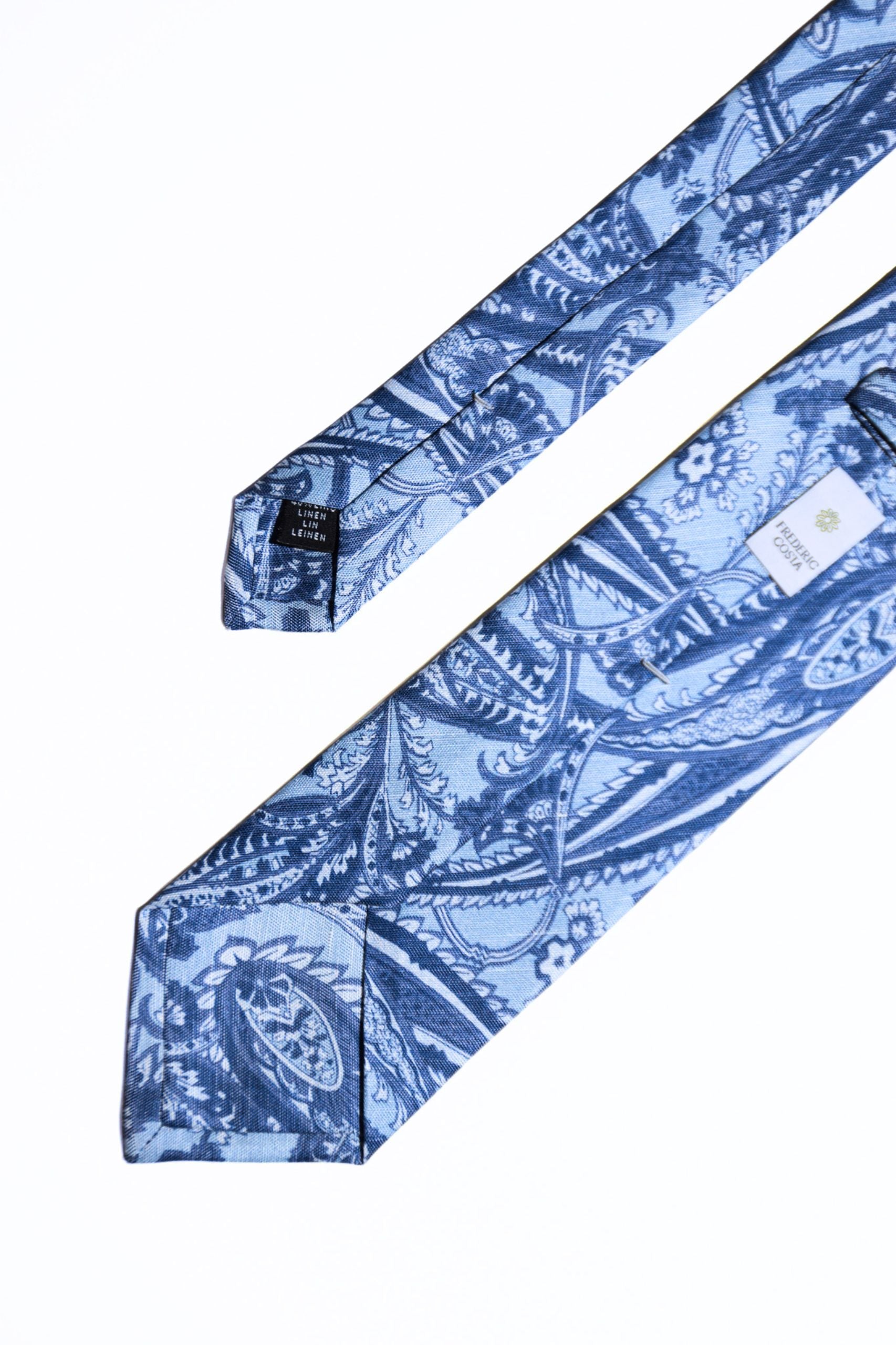 CRAVATE VERTELLI BLEU - SS25-CRAVER-BL