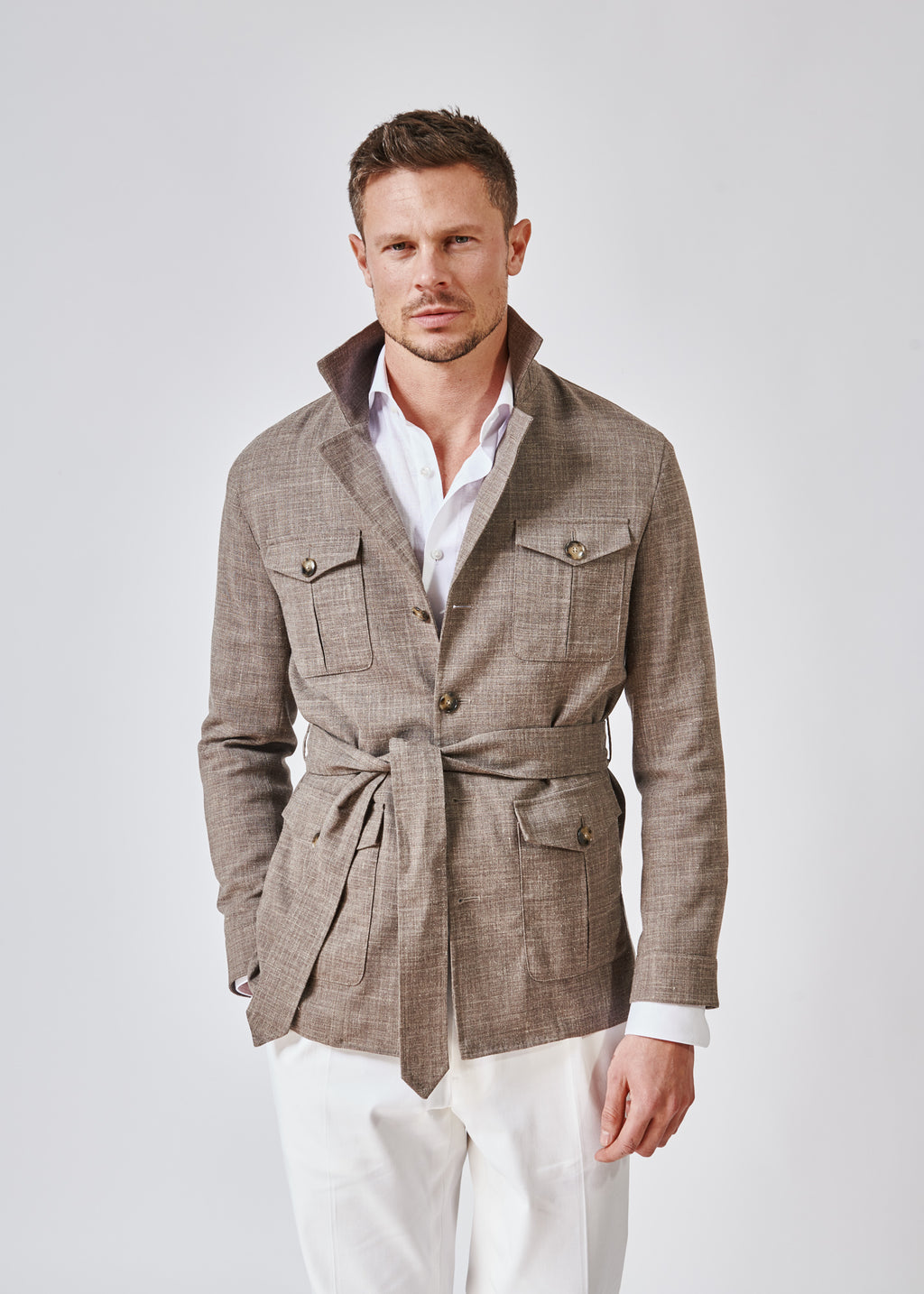 Saharienne Erice marron - SS25-SAHERI-MA