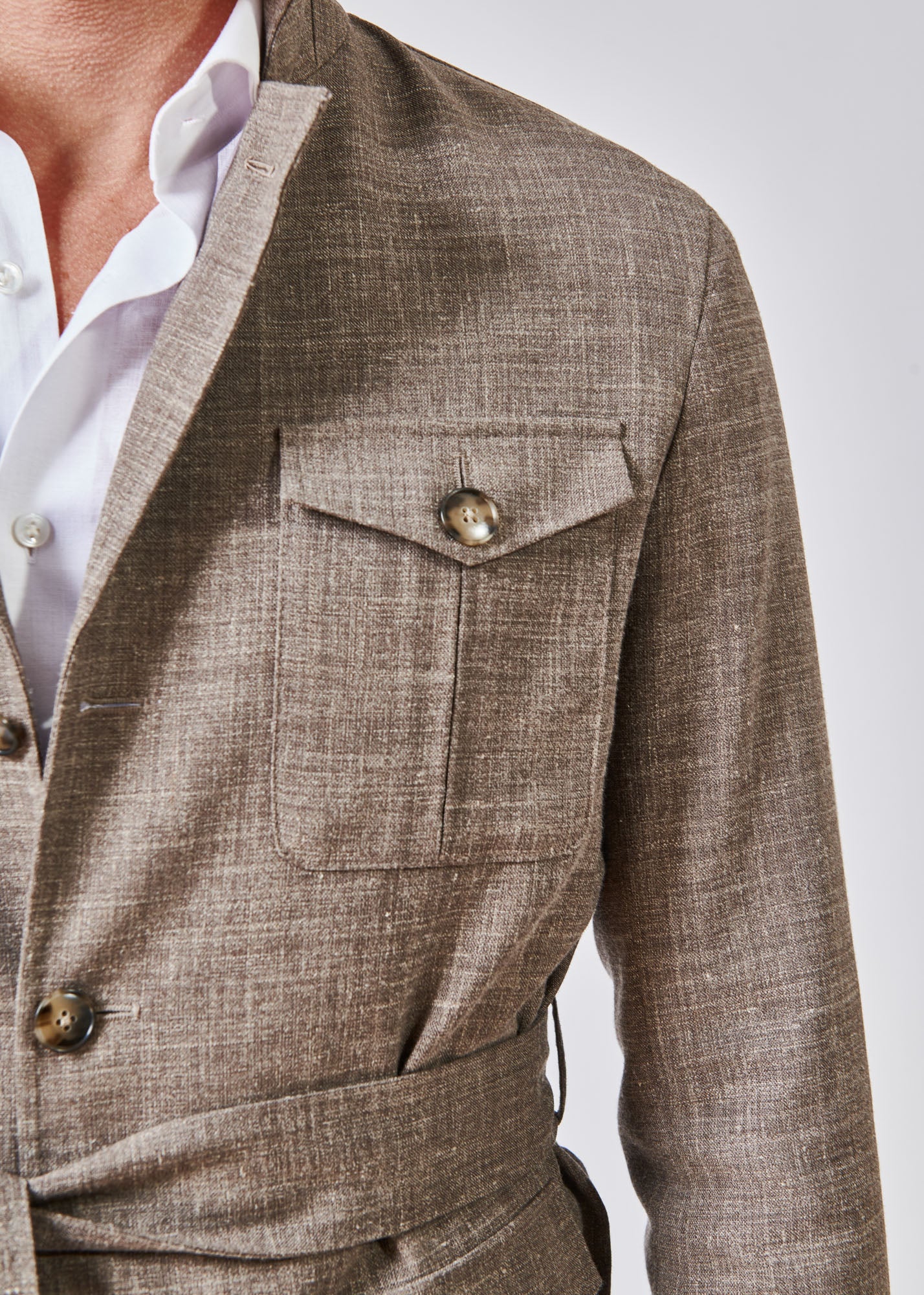 Saharienne Erice marron - SS25-SAHERI-MA