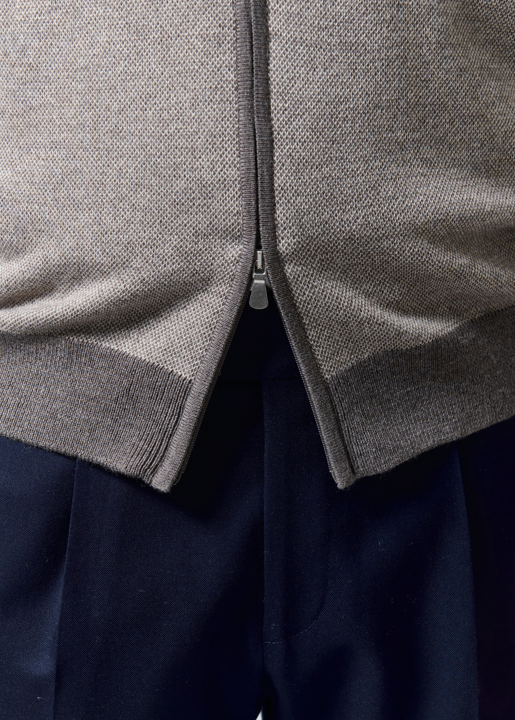 Gilet zippé Todi - beige
