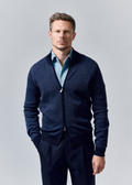 Gilet zippé Todi - bleu