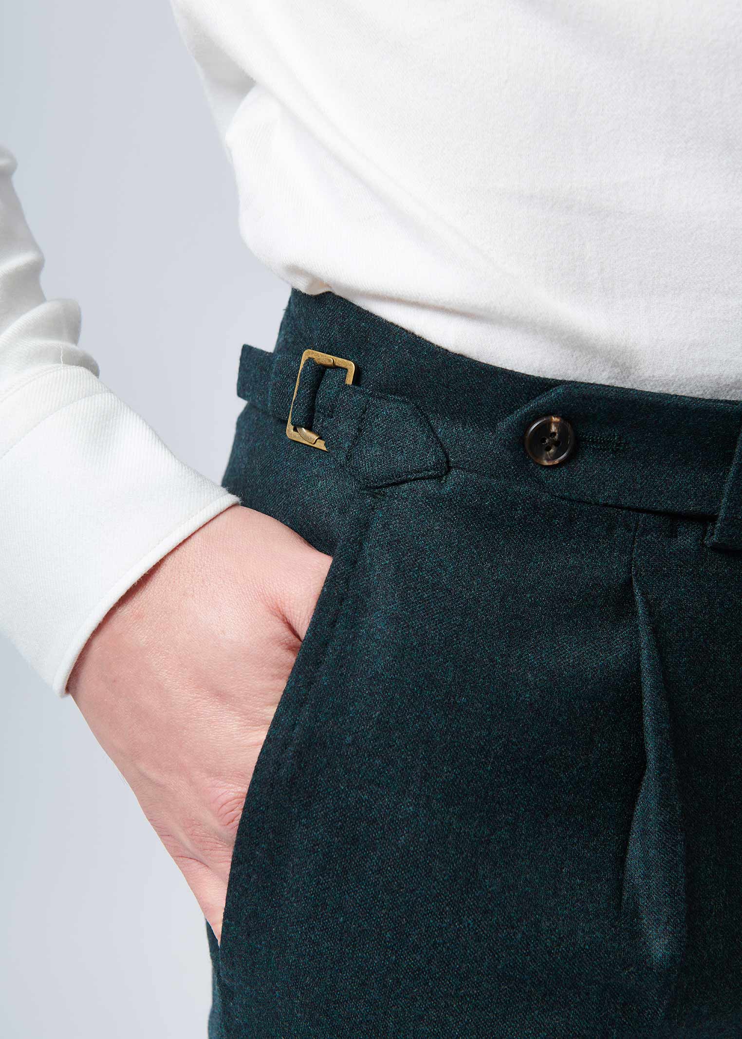 Green Marsala pants - PANMAR-VE