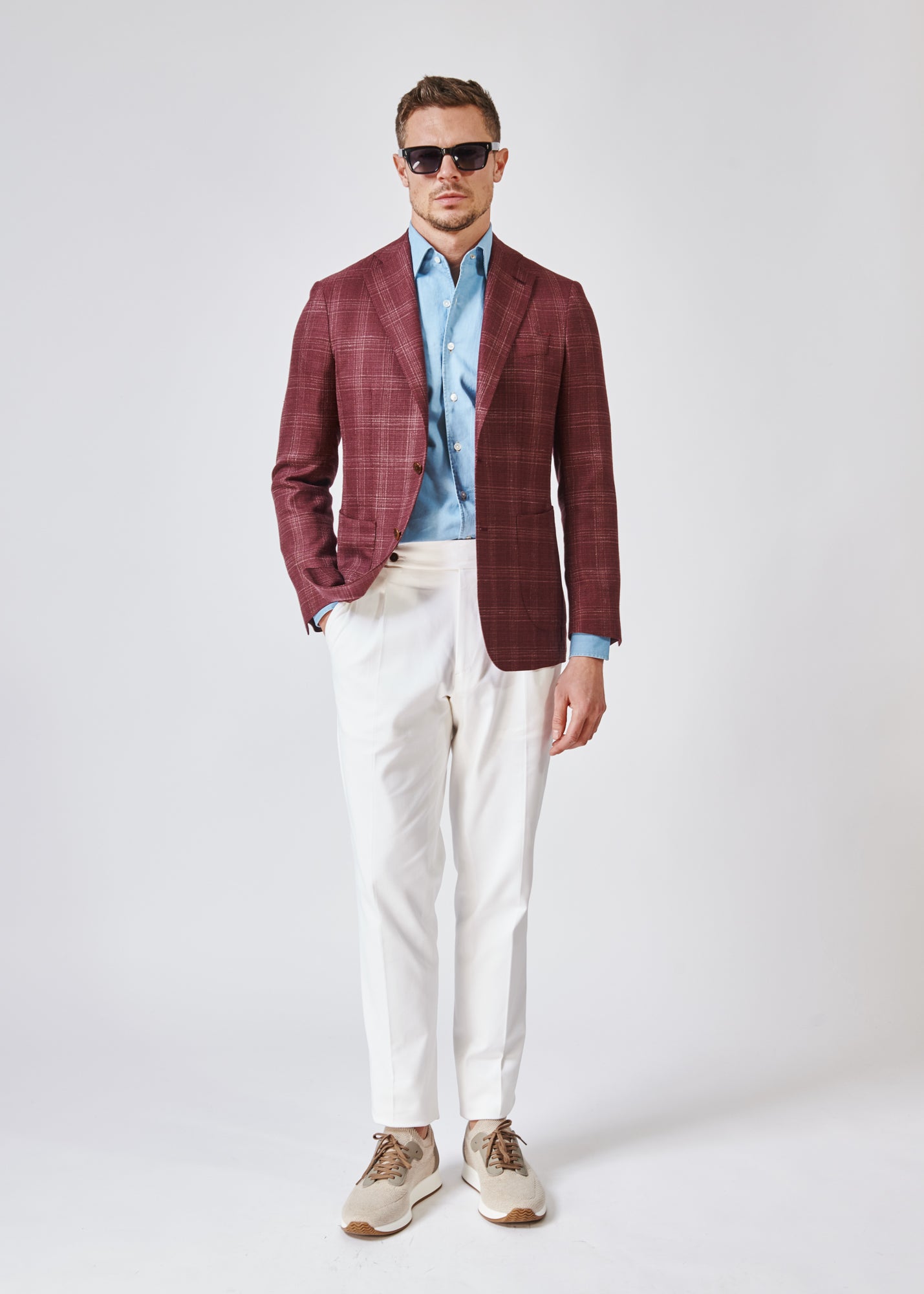 Veste PRATO aubergine - SS25-VESPRA-AU