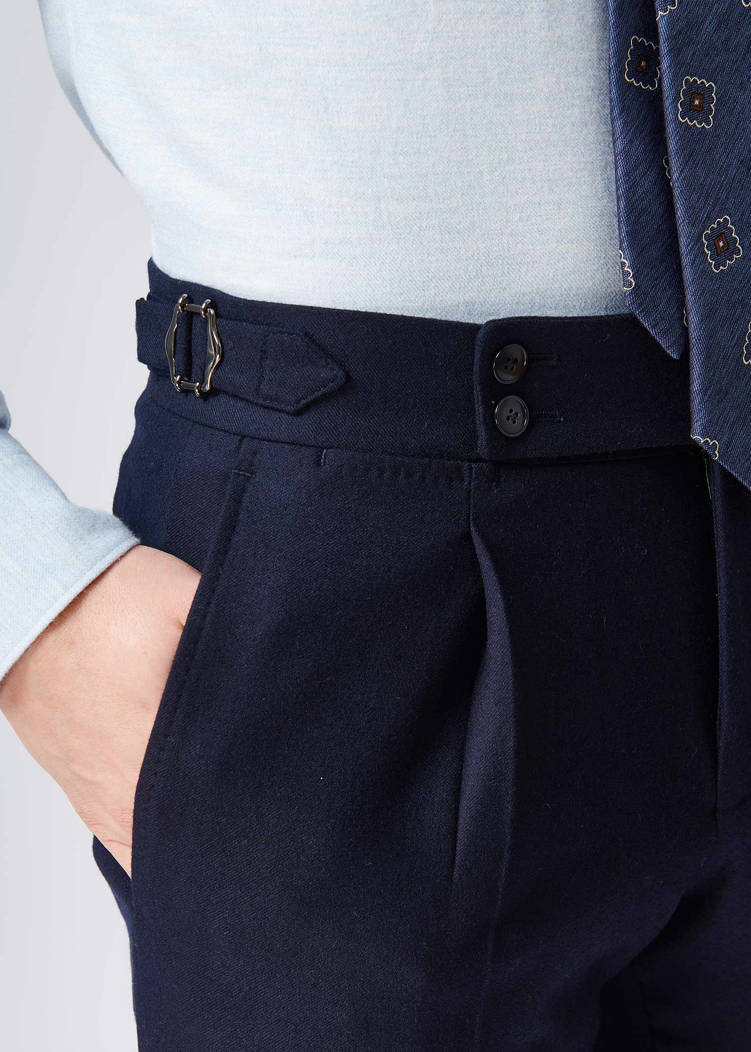 Pantalon Rocca bleu - PANROC-BL