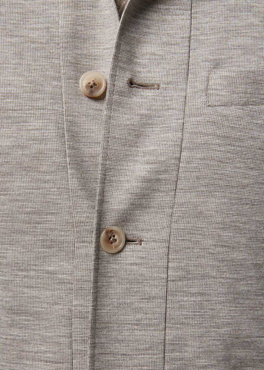 Loris work jacket - summer beige jersey