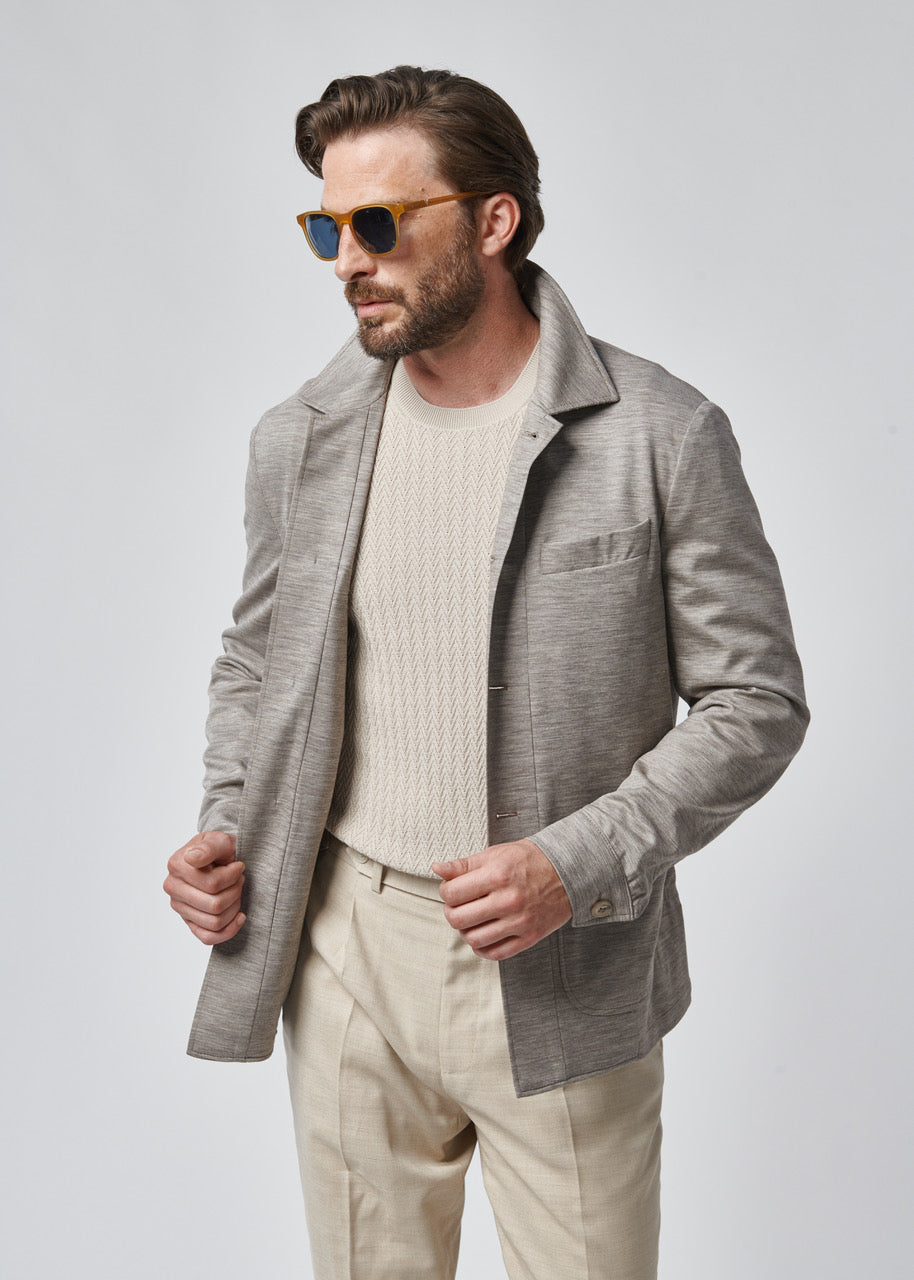 Work jacket Loris - été jersey beige