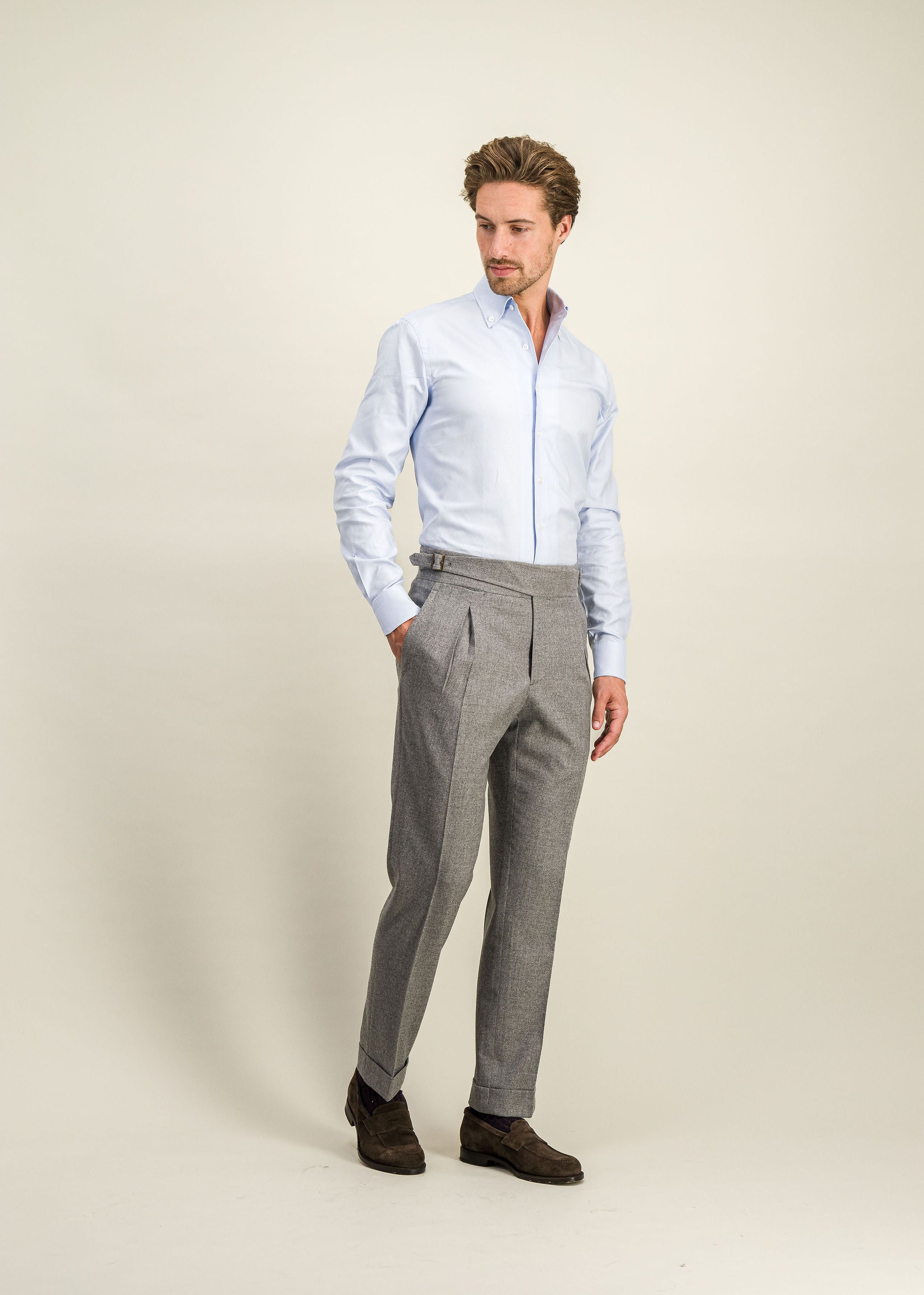 Pantalon Biagio - PG01FL-GRU018