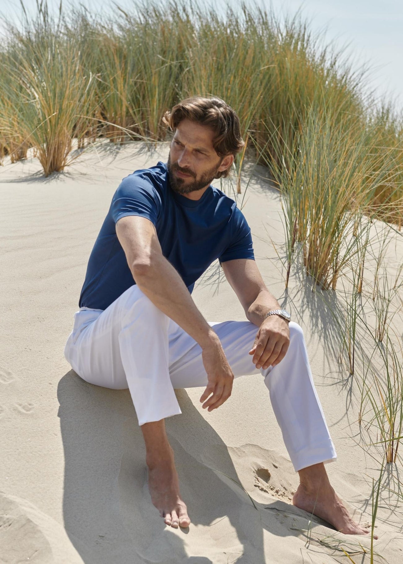 t-shirt pour homme en coton fil d'Ecosse haut de gamme